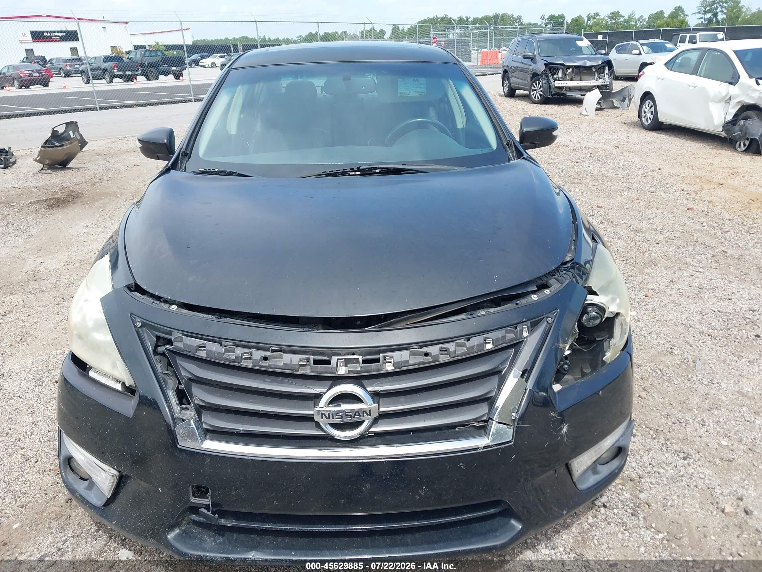 2013 Nissan Altima 2.5 Sl Black vin: 1N4AL3AP6DN556613
