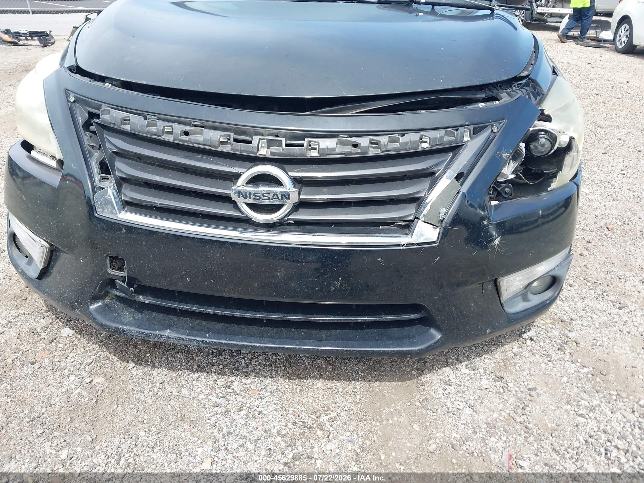 2013 Nissan Altima 2.5 Sl Black vin: 1N4AL3AP6DN556613