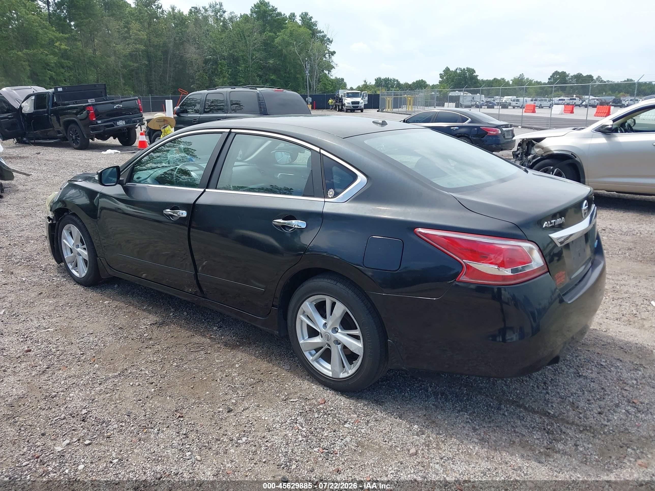 2013 Nissan Altima 2.5 Sl Black vin: 1N4AL3AP6DN556613