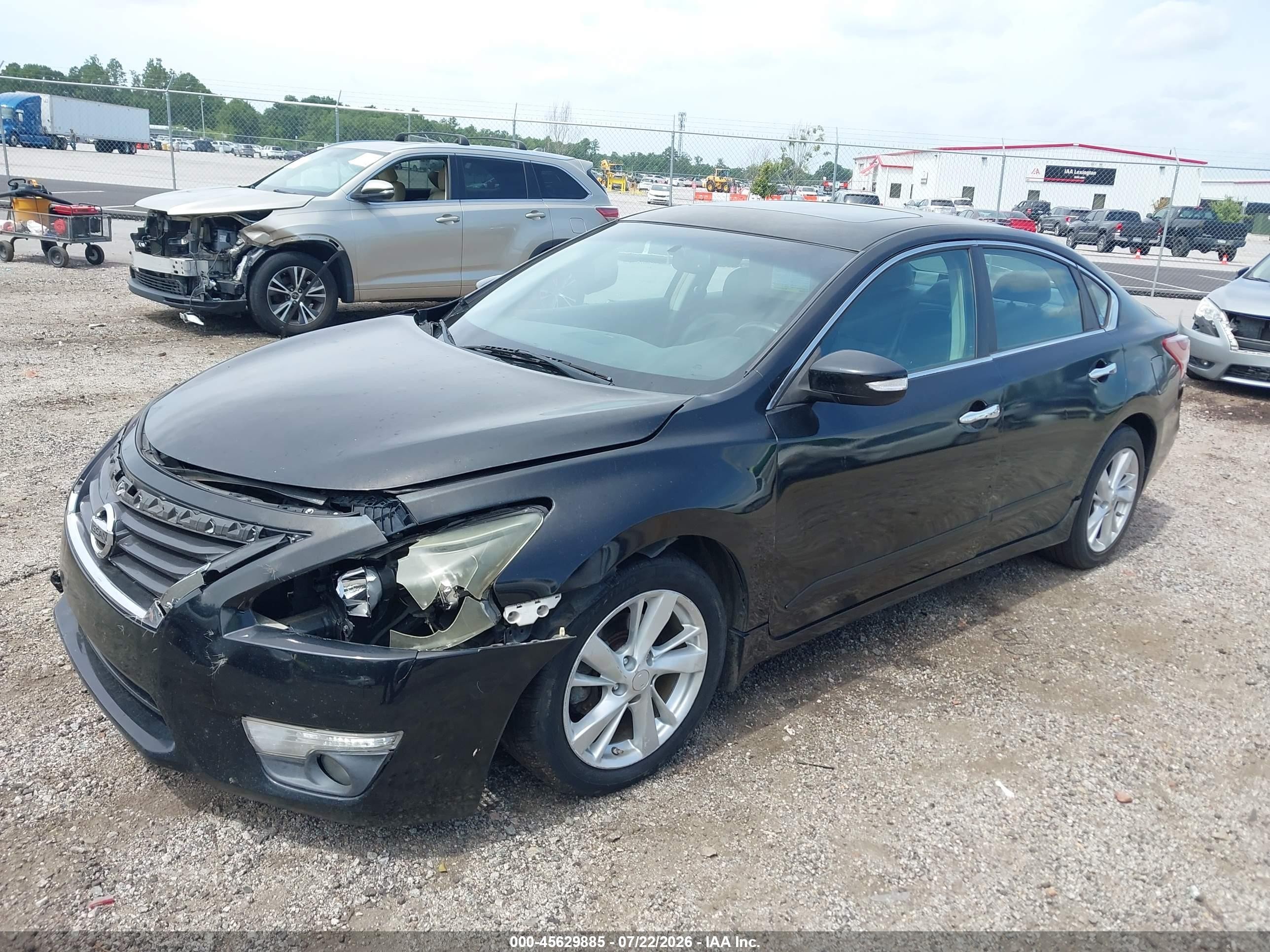 2013 Nissan Altima 2.5 Sl Black vin: 1N4AL3AP6DN556613