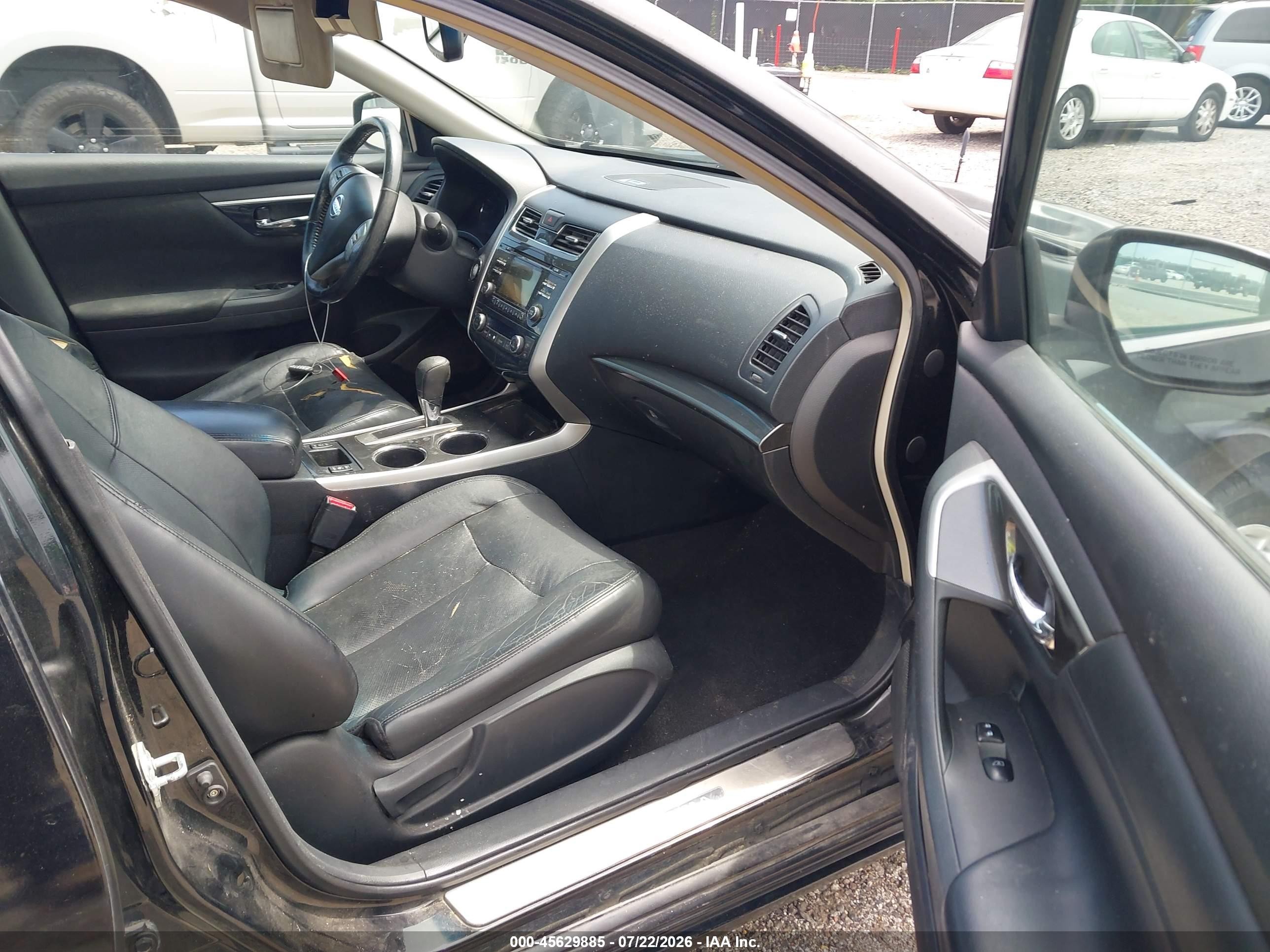 2013 Nissan Altima 2.5 Sl Black vin: 1N4AL3AP6DN556613