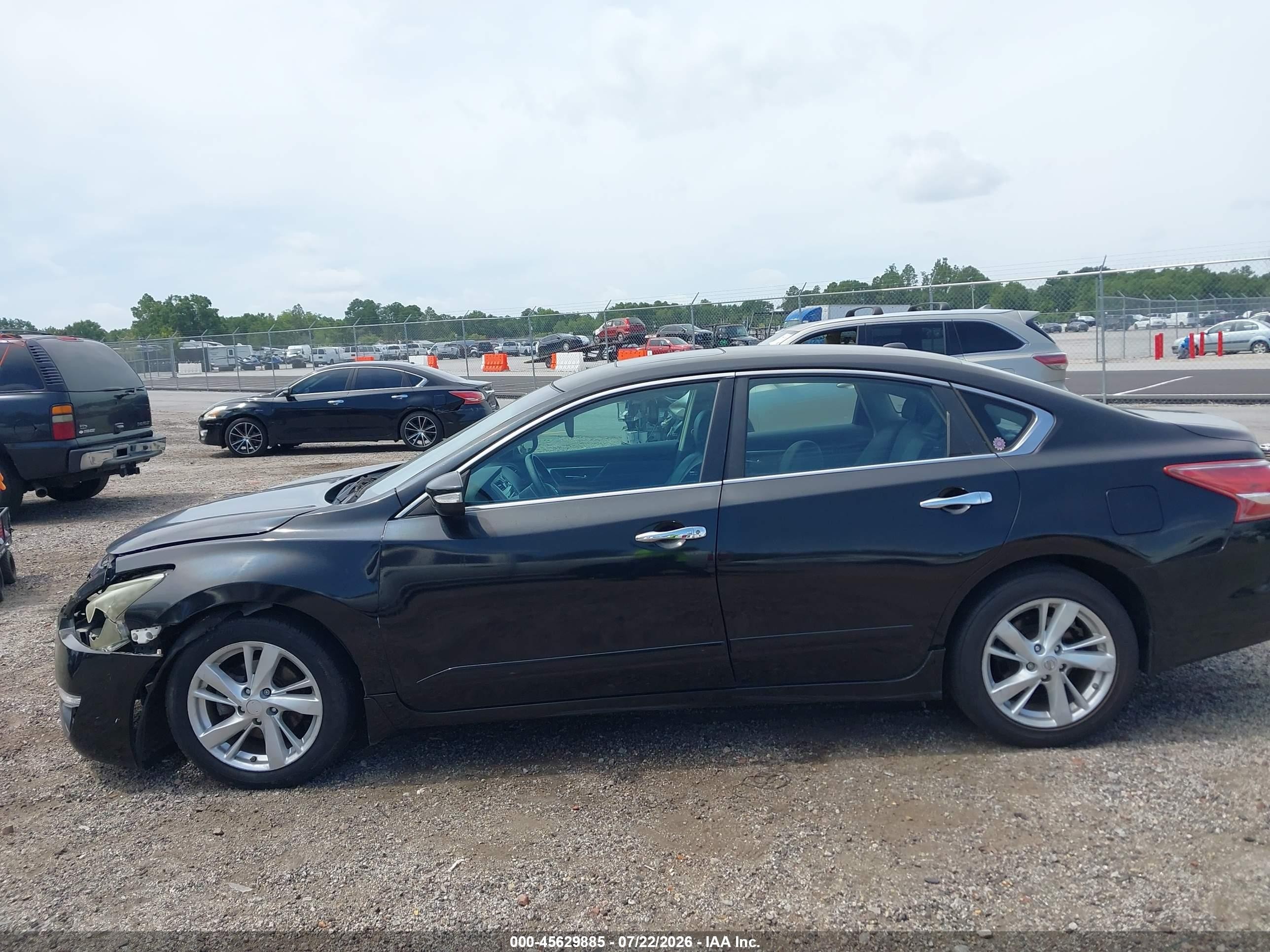 2013 Nissan Altima 2.5 Sl Black vin: 1N4AL3AP6DN556613