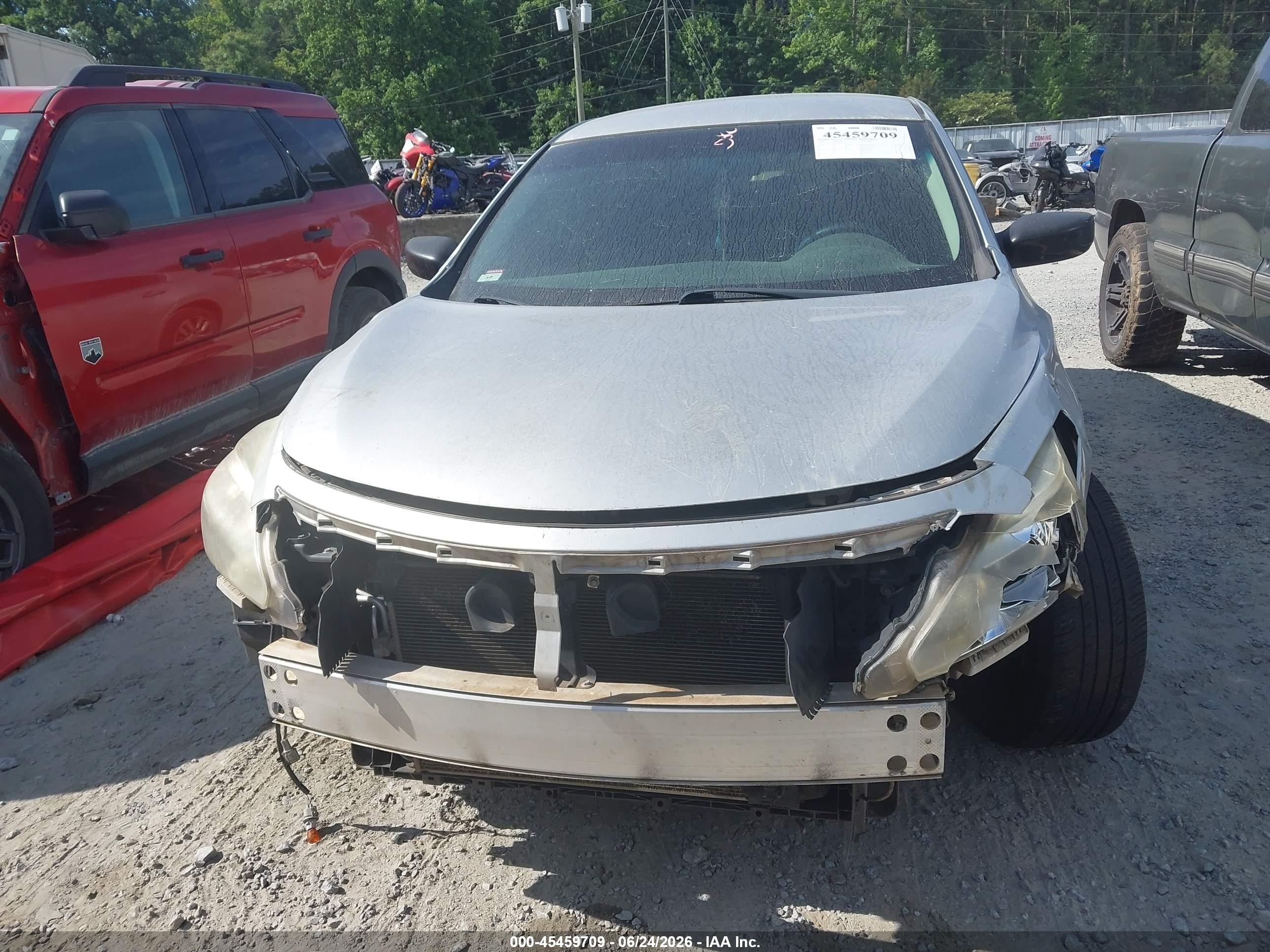 2013 Nissan Altima 2.5 S Серебряный vin: 1N4AL3AP6DN559141