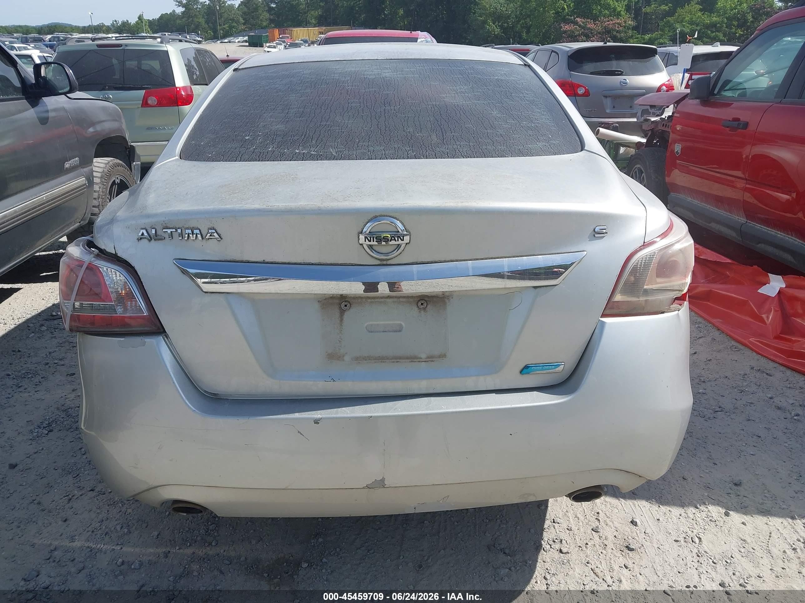 2013 Nissan Altima 2.5 S Серебряный vin: 1N4AL3AP6DN559141