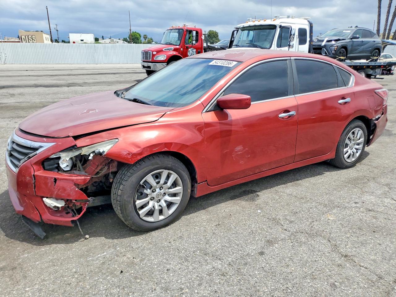 2013 Nissan Altima Burgundy vin: 1N4AL3AP6DN564985
