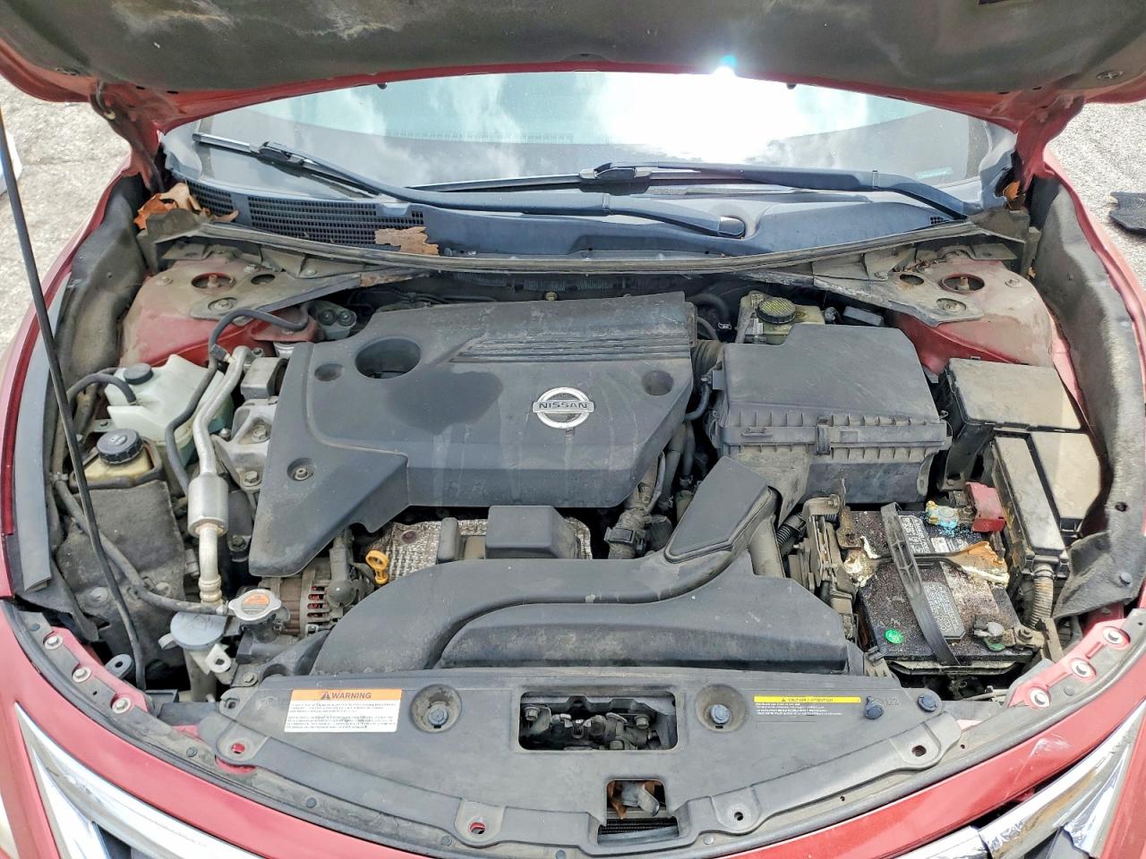 2013 Nissan Altima Burgundy vin: 1N4AL3AP6DN564985