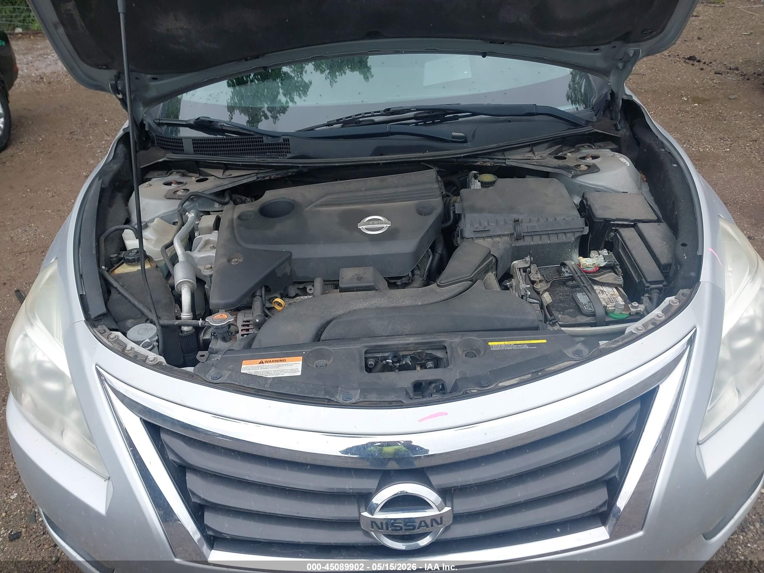 2013 Nissan Altima 2.5 S Серебряный vin: 1N4AL3AP6DN565781