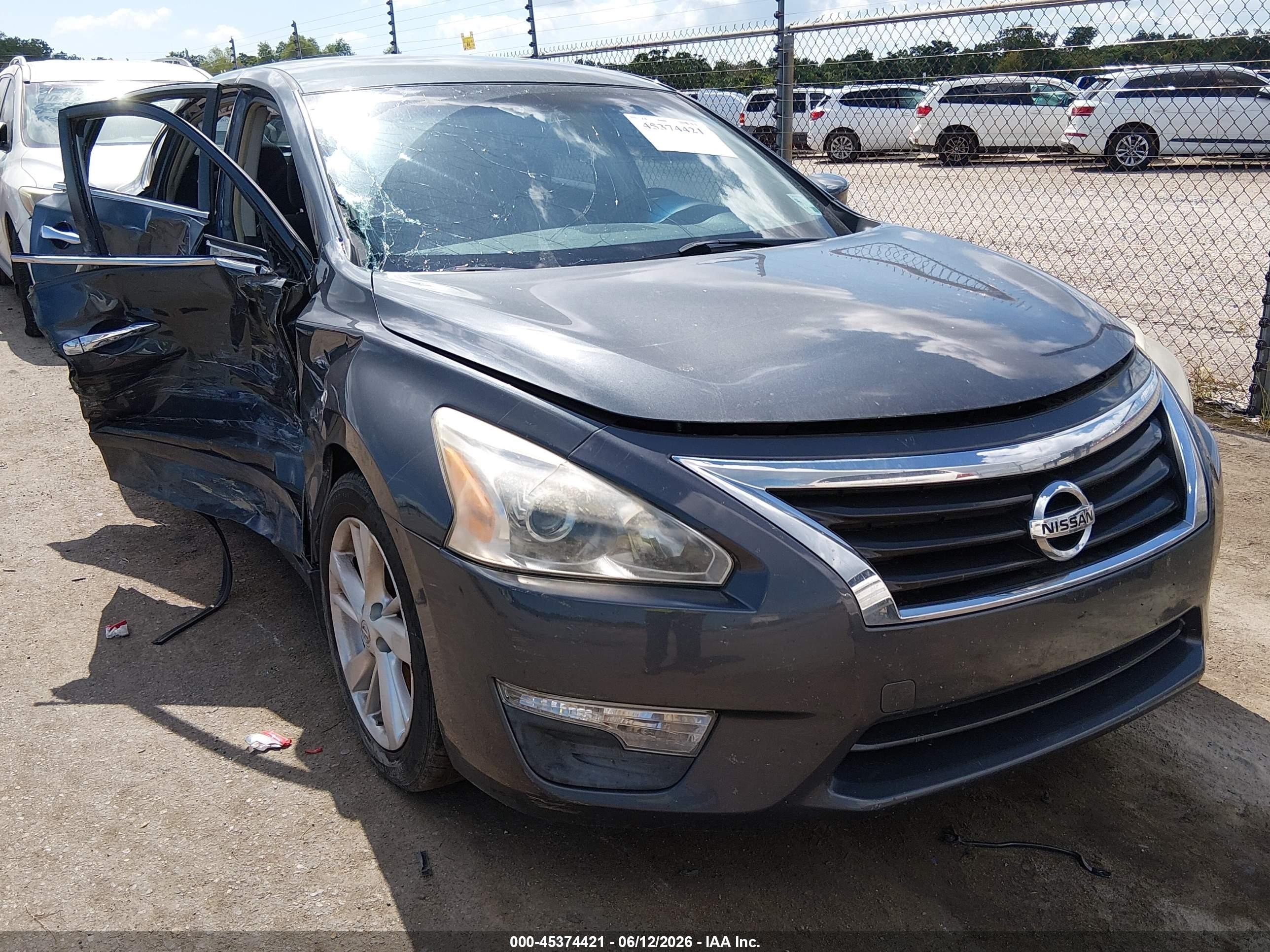 2013 Nissan Altima 2.5 Sv Gray vin: 1N4AL3AP6DN575579