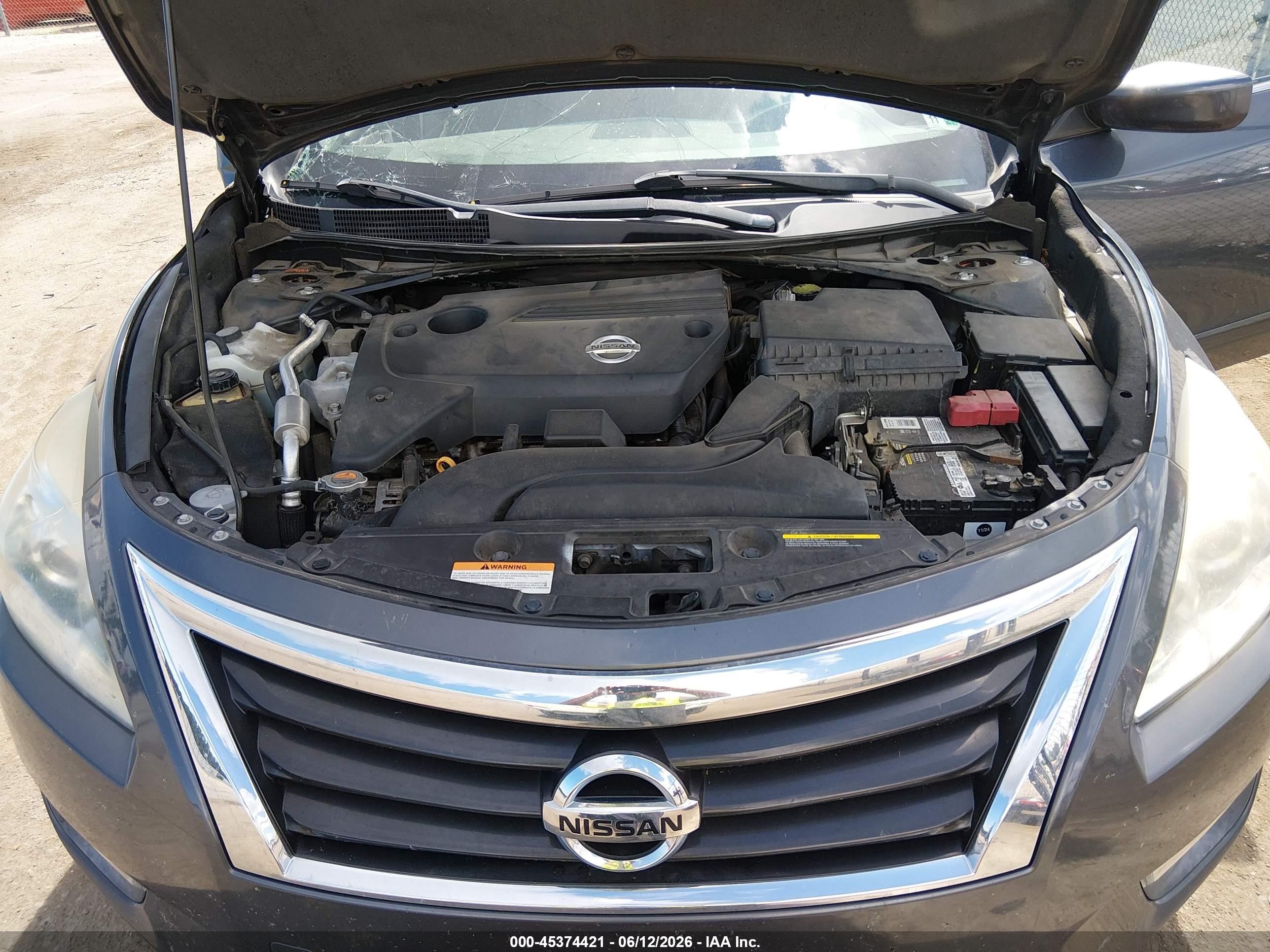 2013 Nissan Altima 2.5 Sv Gray vin: 1N4AL3AP6DN575579