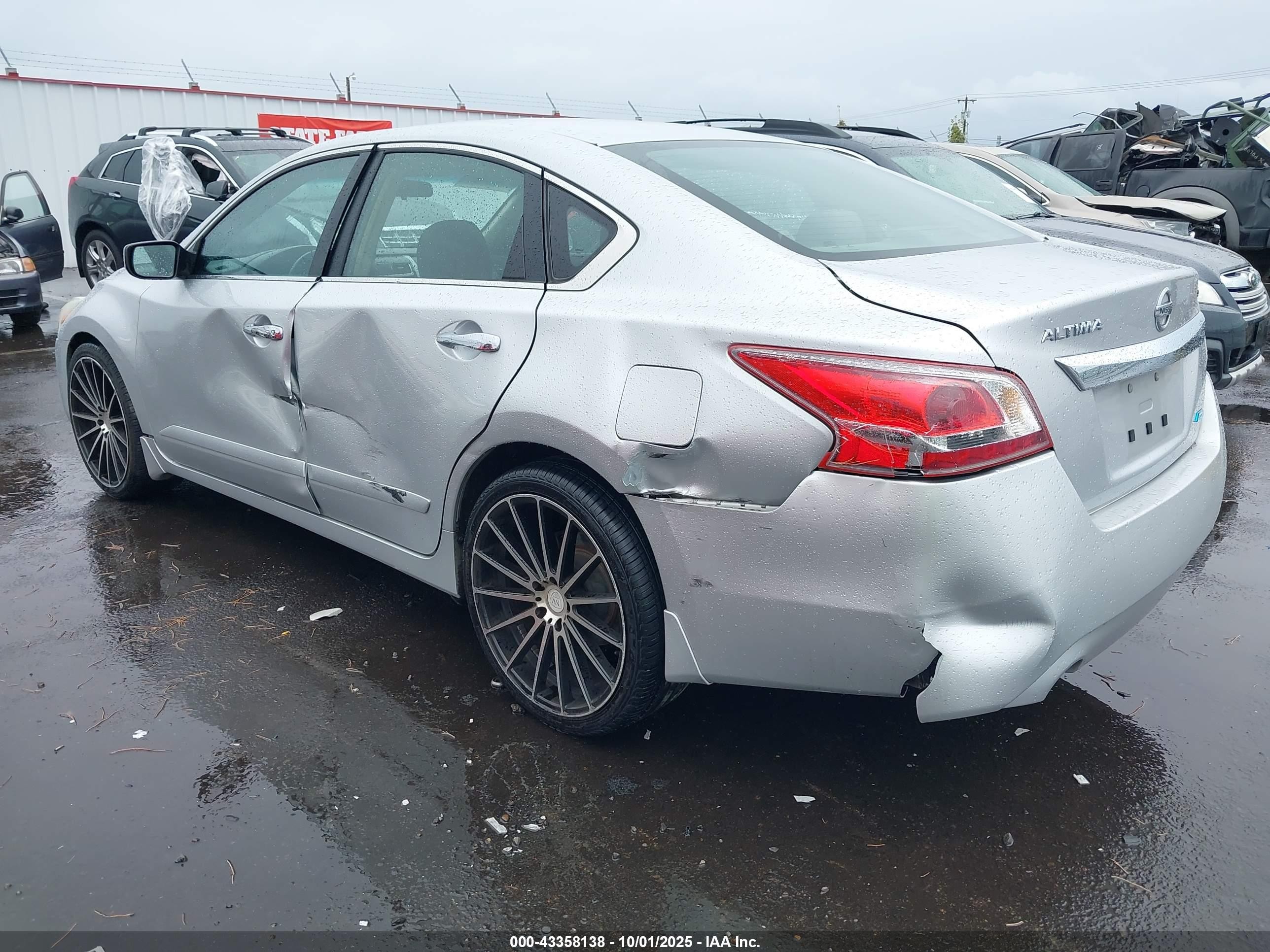 2013 Nissan Altima 2.5 S Gray vin: 1N4AL3AP6DN582323