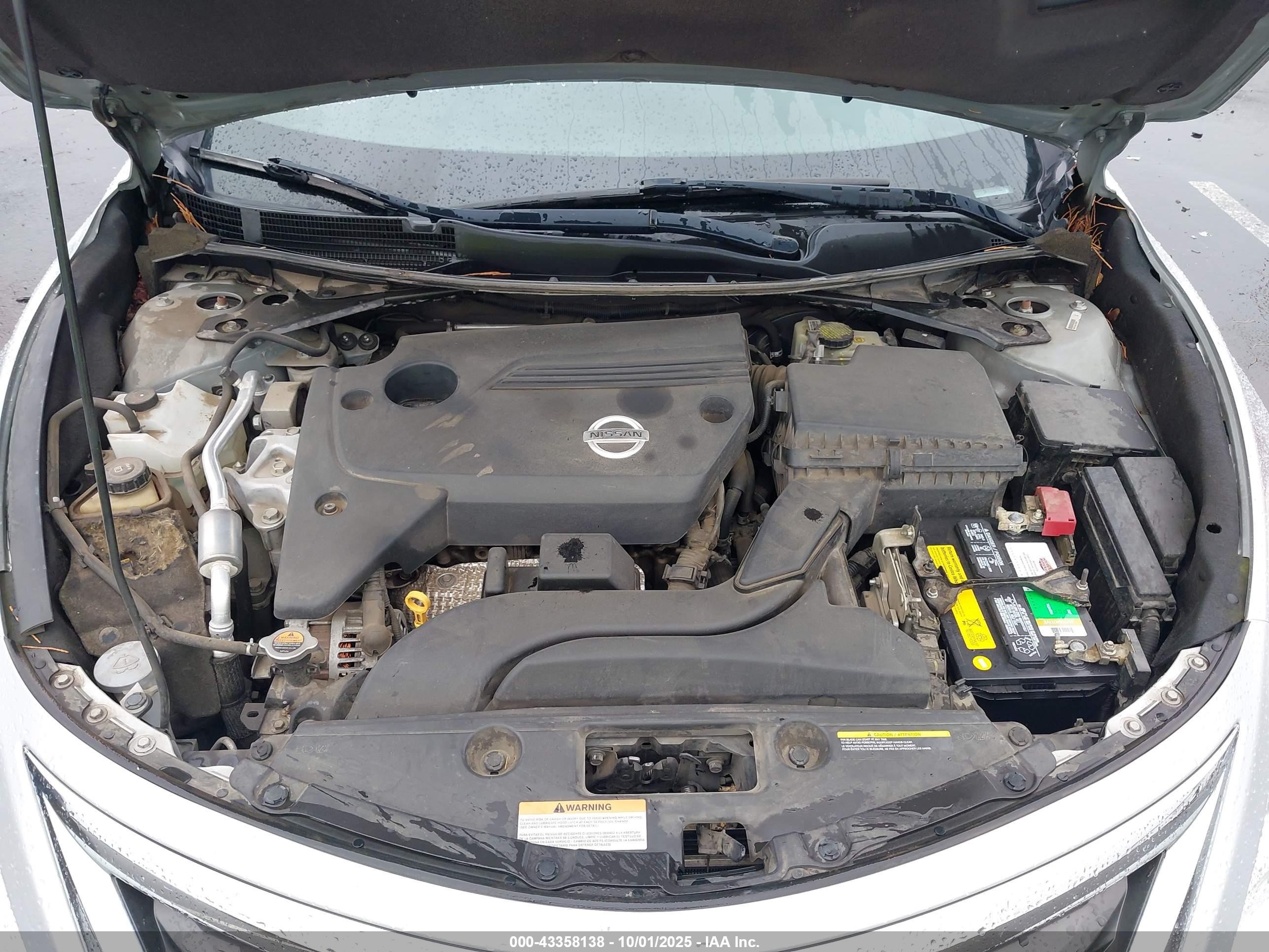 2013 Nissan Altima 2.5 S Gray vin: 1N4AL3AP6DN582323