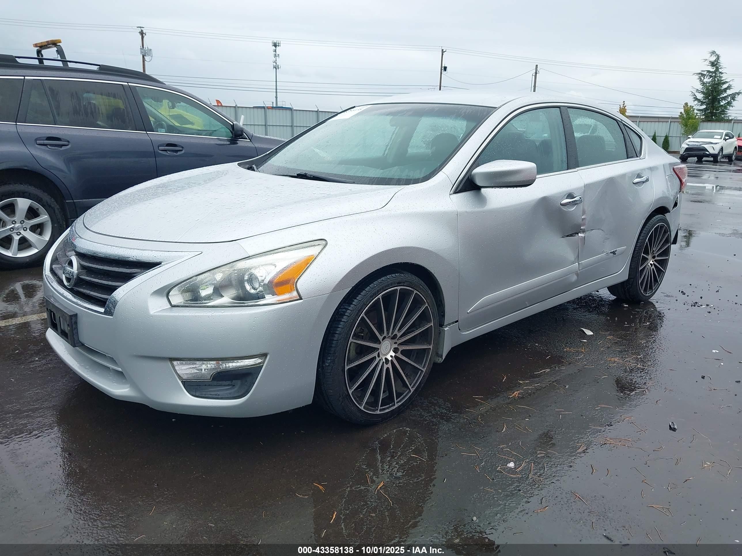 2013 Nissan Altima 2.5 S Gray vin: 1N4AL3AP6DN582323