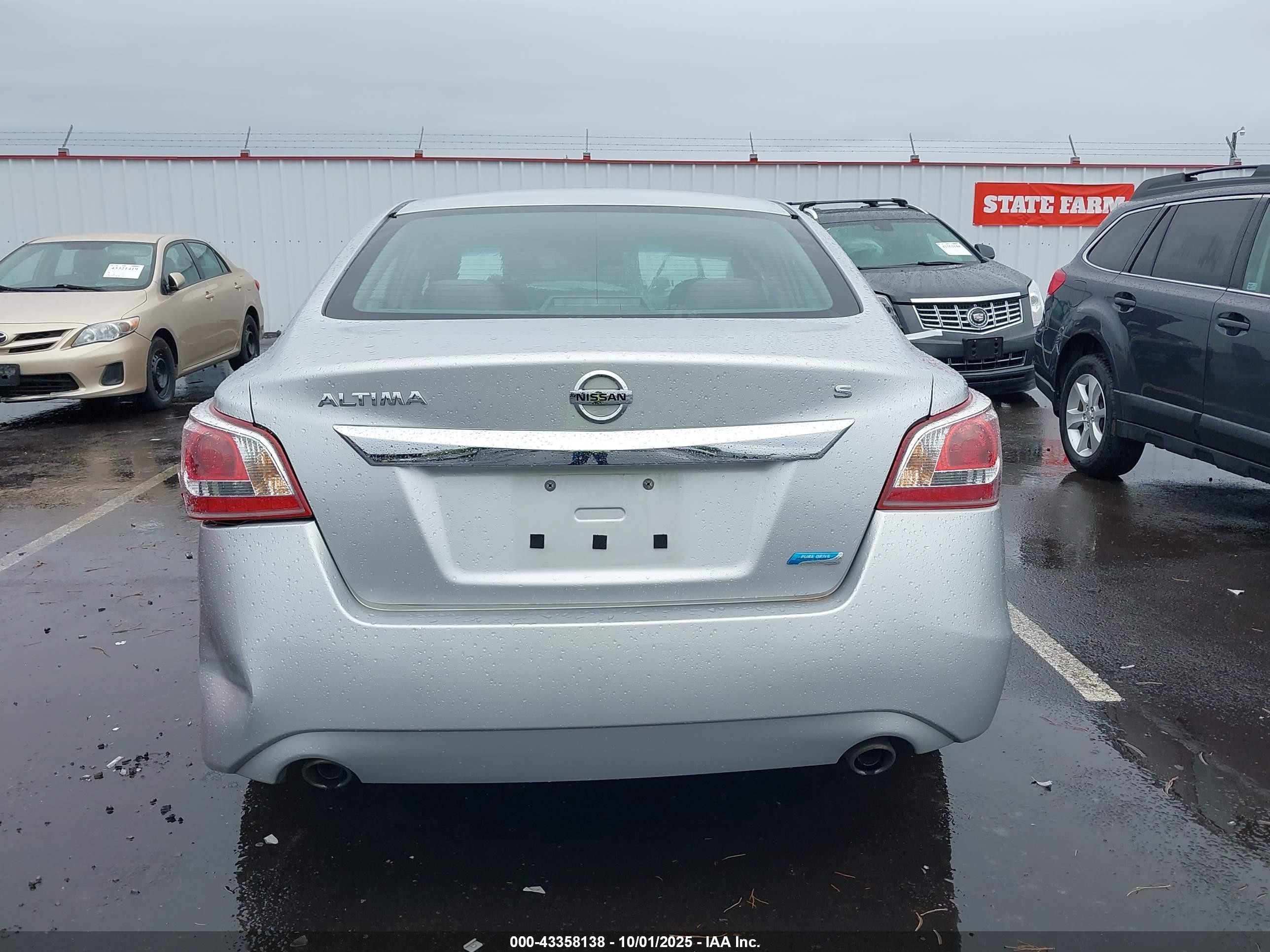 2013 Nissan Altima 2.5 S Gray vin: 1N4AL3AP6DN582323