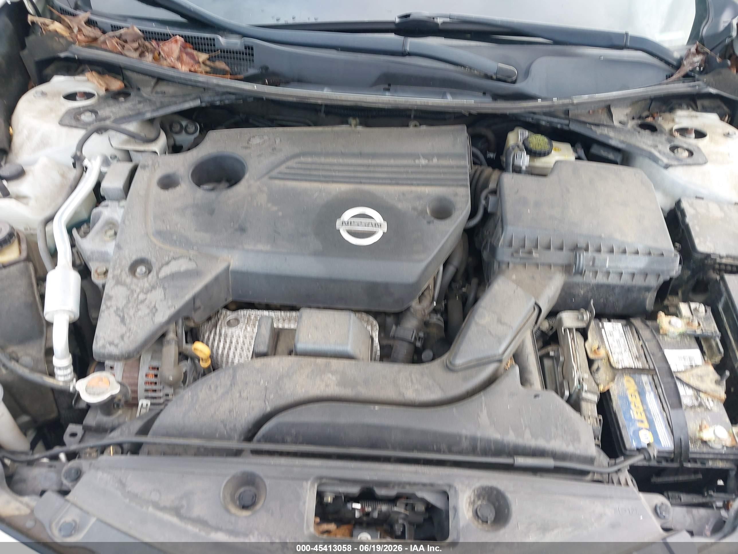 2013 Nissan Altima 2.5 Sv Белый vin: 1N4AL3AP6DN586307