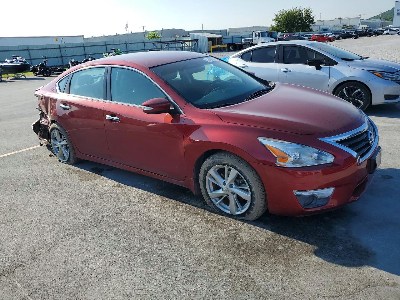 2014 Nissan Altima 2.5 Red vin: 1N4AL3AP6EC102844