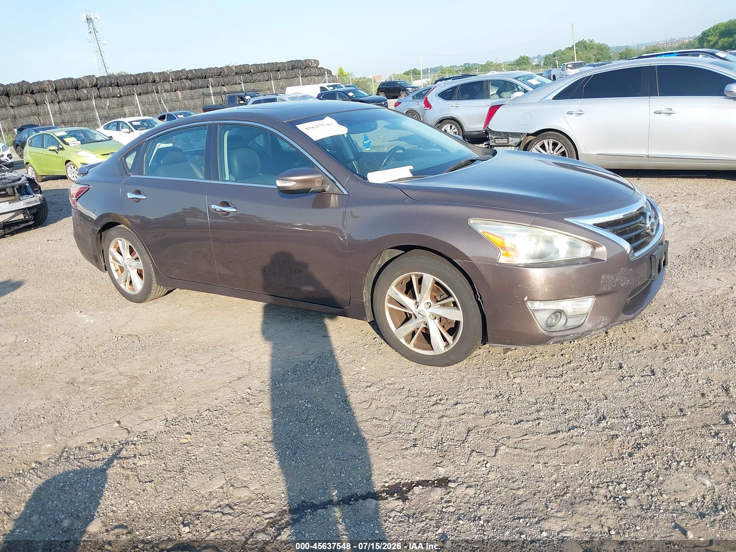 2014 Nissan Altima 2.5 Sl Gray vin: 1N4AL3AP6EC105405