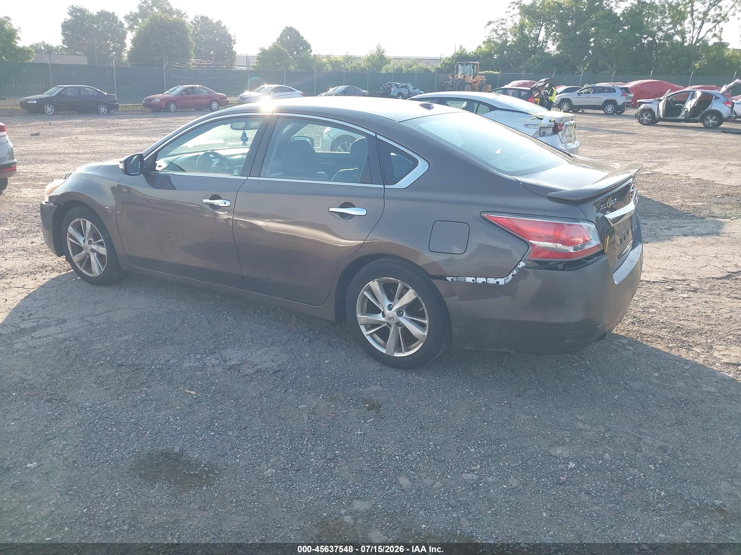 2014 Nissan Altima 2.5 Sl Gray vin: 1N4AL3AP6EC105405