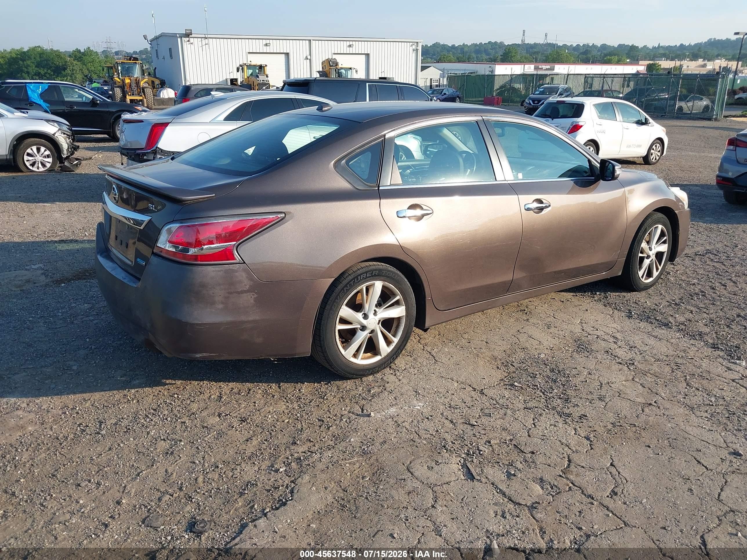 2014 Nissan Altima 2.5 Sl Gray vin: 1N4AL3AP6EC105405