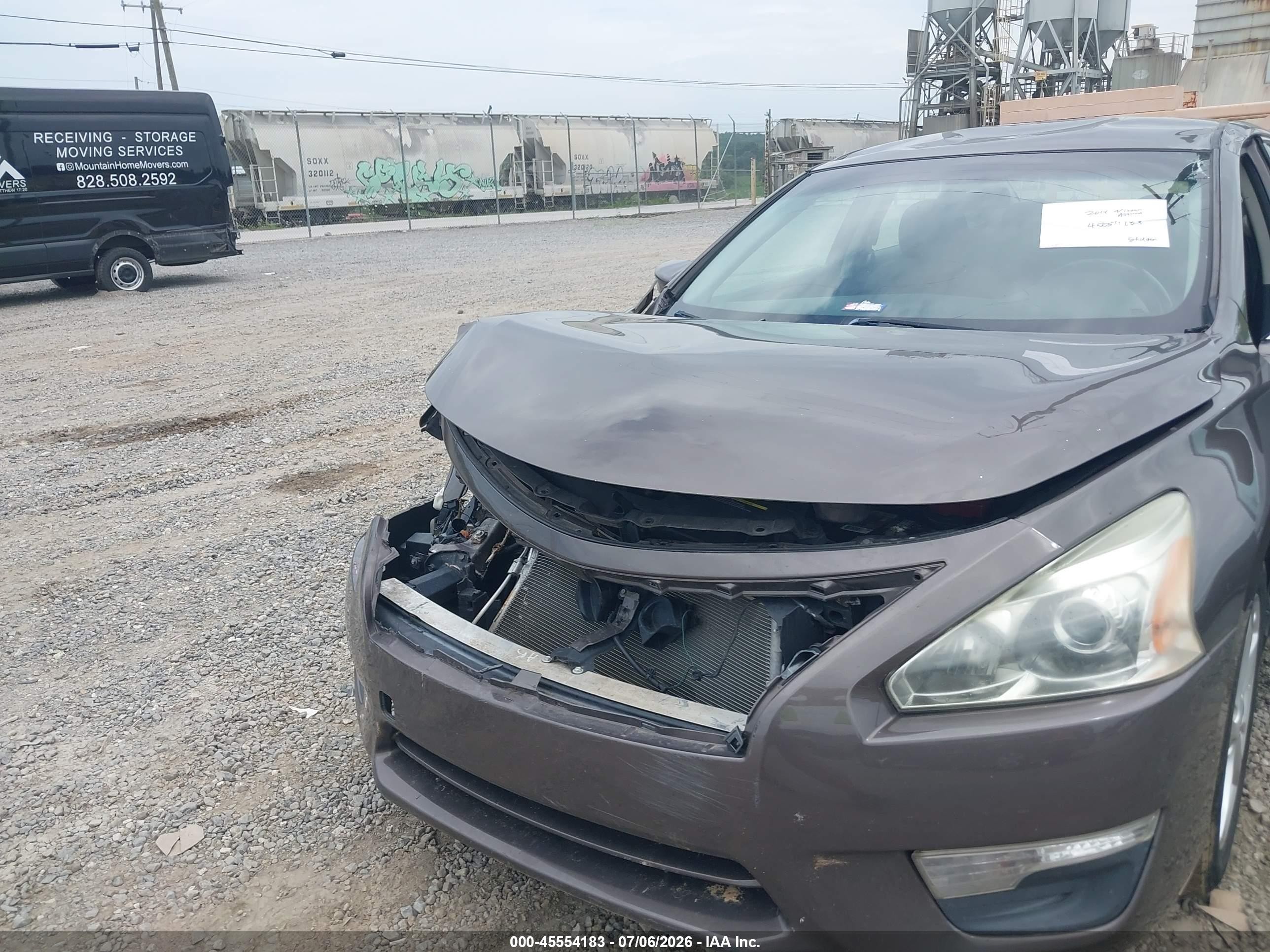 2014 Nissan Altima 2.5 Sv Champagne vin: 1N4AL3AP6EC115836