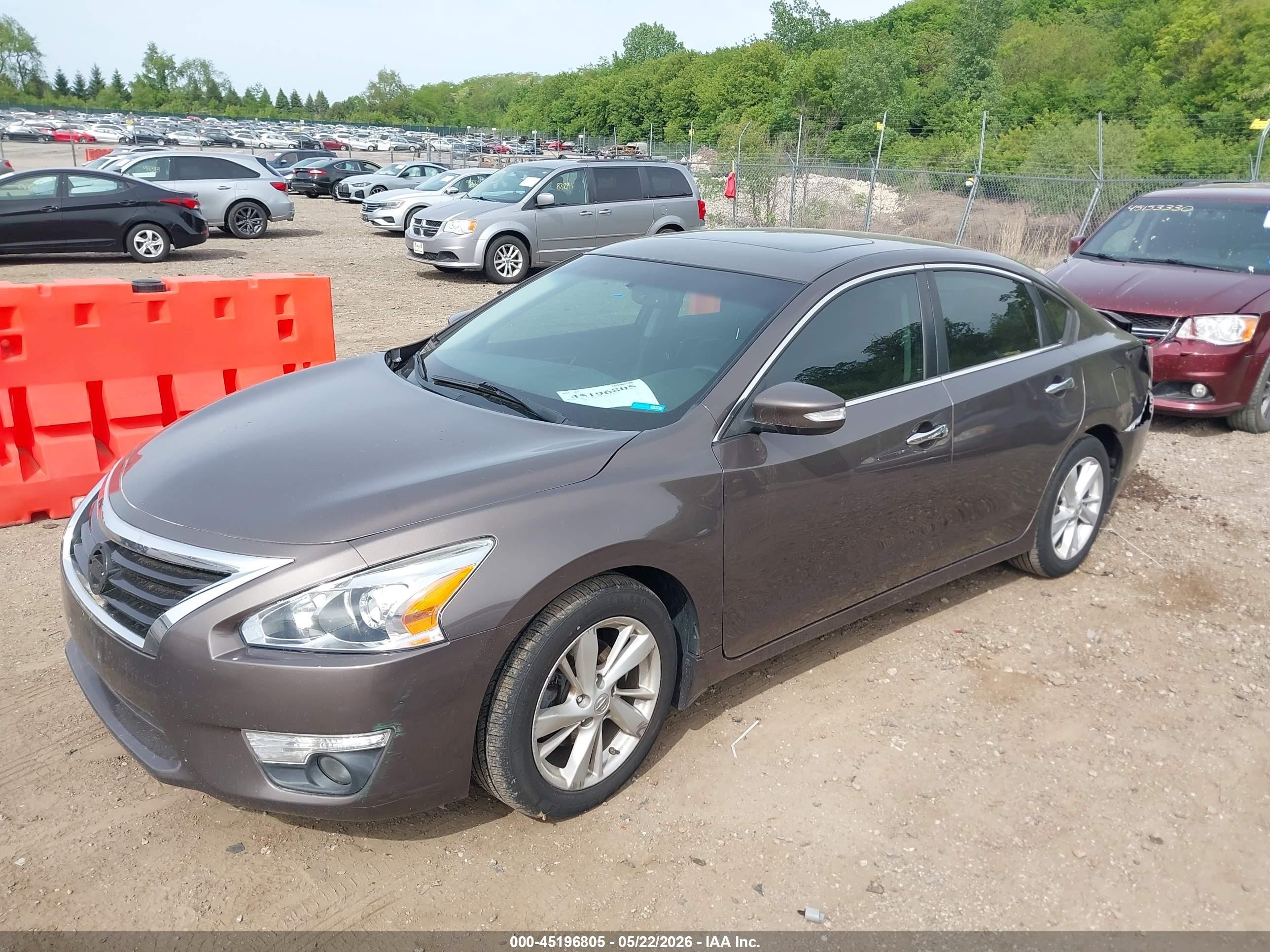 2014 Nissan Altima 2.5 Sl Brown vin: 1N4AL3AP6EC127758