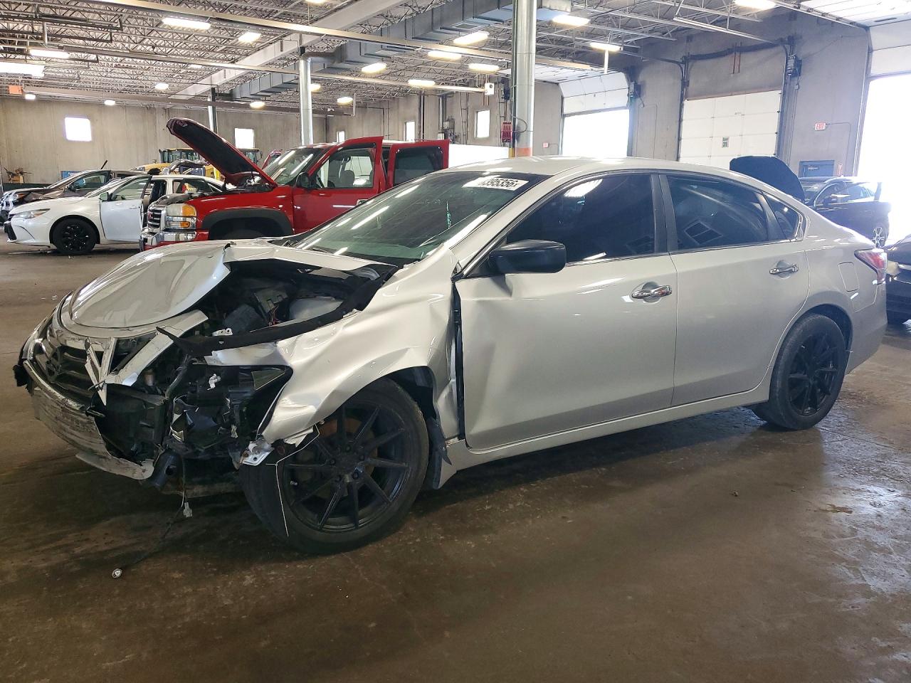 2014 Nissan Altima 2.5 Sv Silver vin: 1N4AL3AP6EC129638