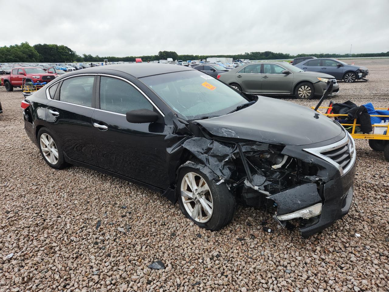 2014 Nissan Altima 2.5 Sv Black vin: 1N4AL3AP6EC131017