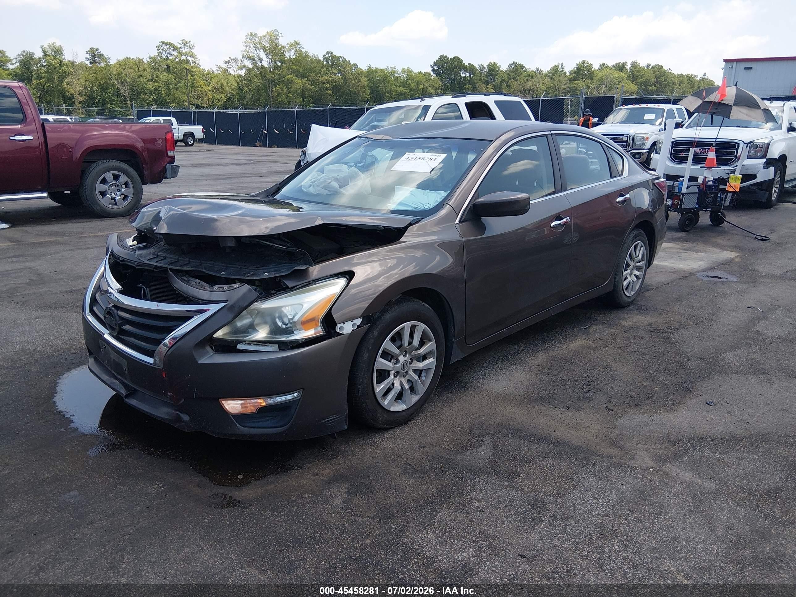 2014 Nissan Altima 2.5 S Brown vin: 1N4AL3AP6EC131311