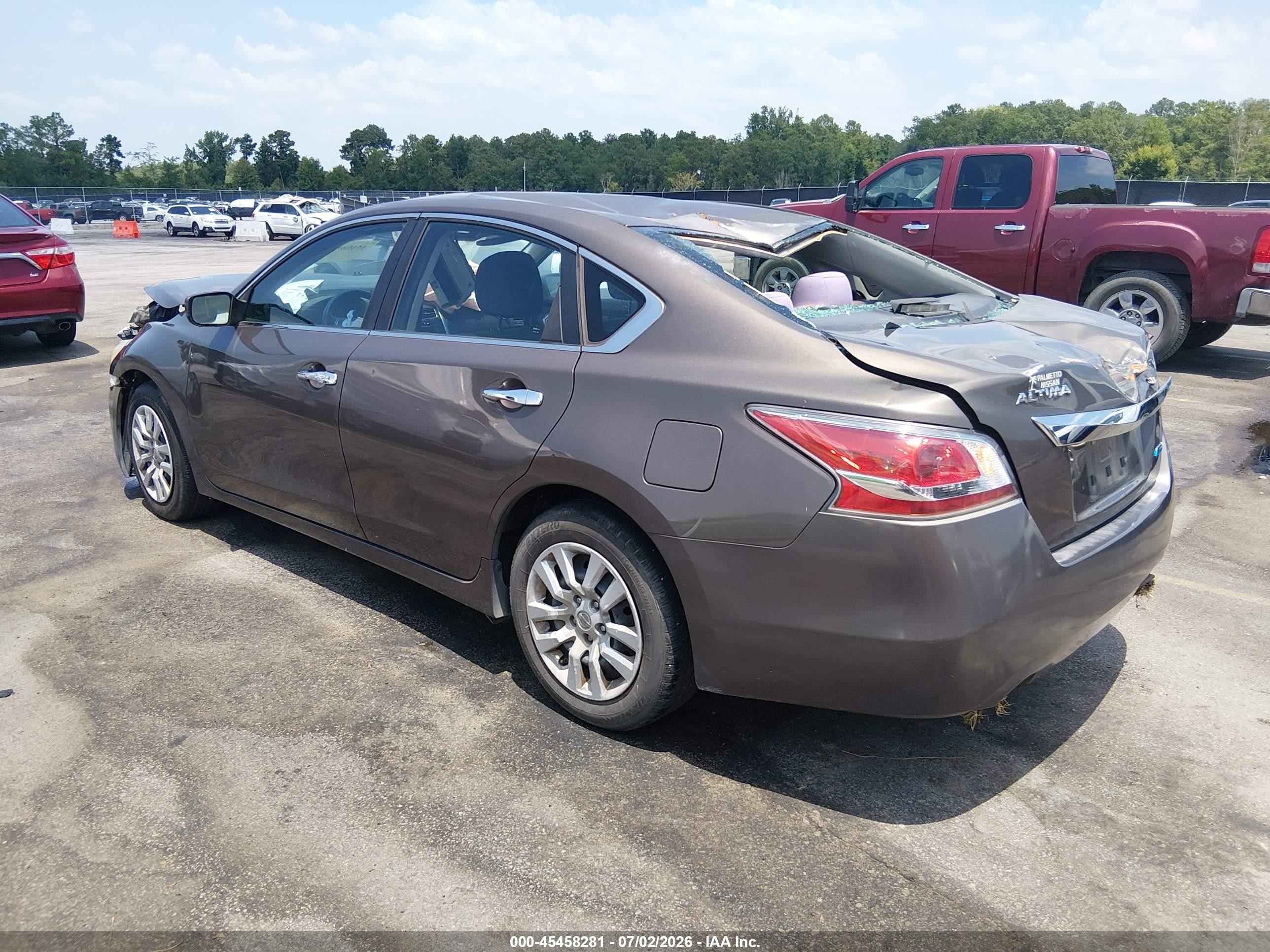 2014 Nissan Altima 2.5 S Brown vin: 1N4AL3AP6EC131311