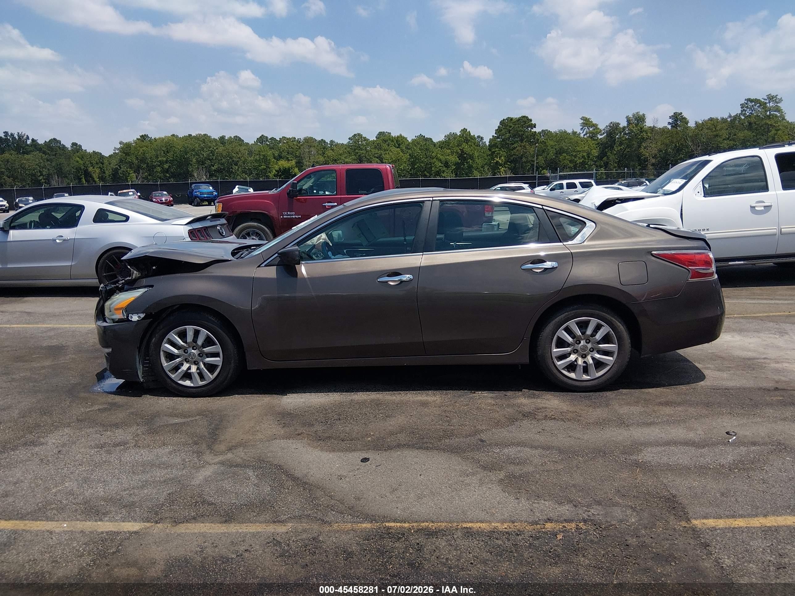 2014 Nissan Altima 2.5 S Brown vin: 1N4AL3AP6EC131311