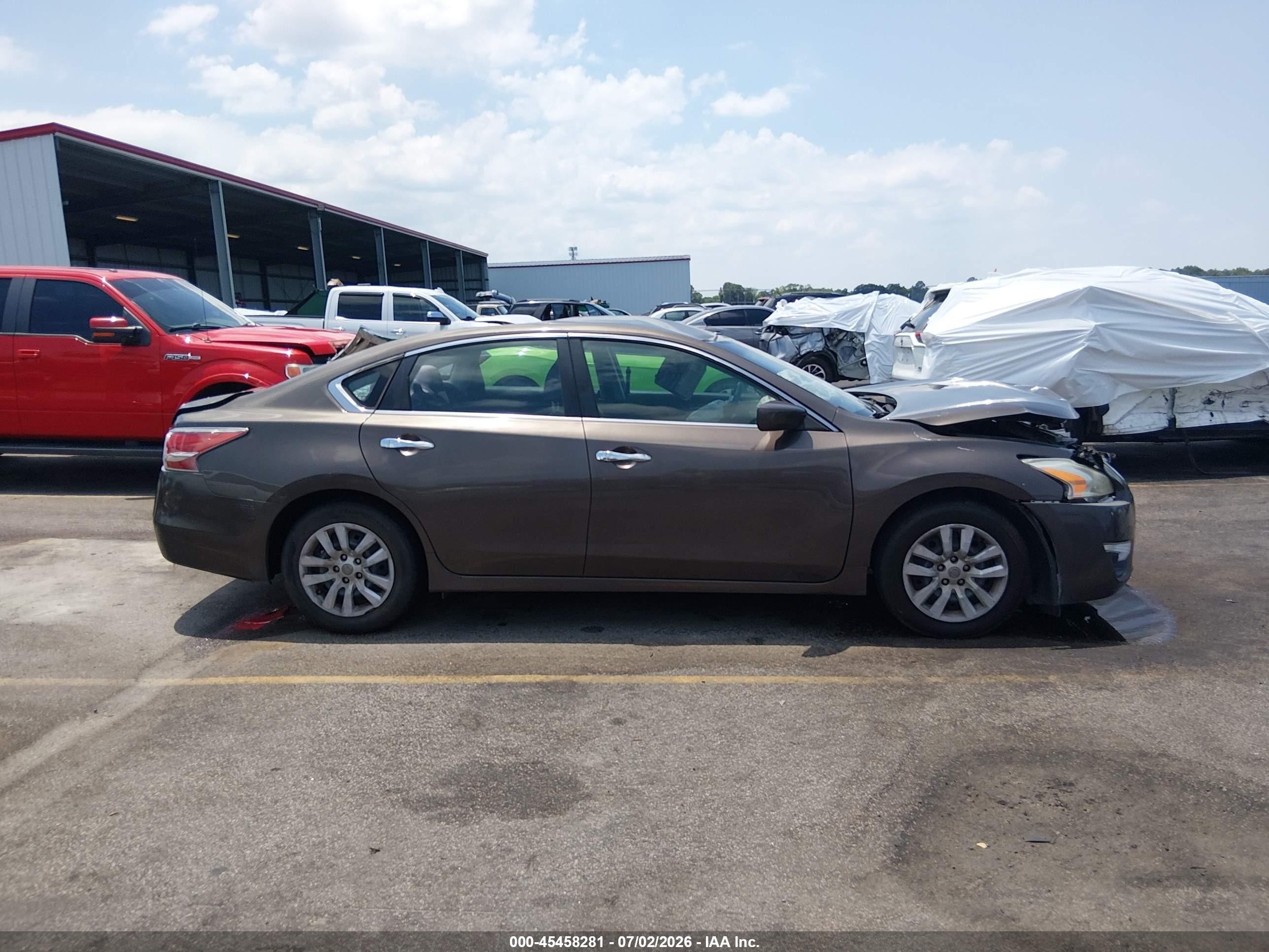 2014 Nissan Altima 2.5 S Brown vin: 1N4AL3AP6EC131311