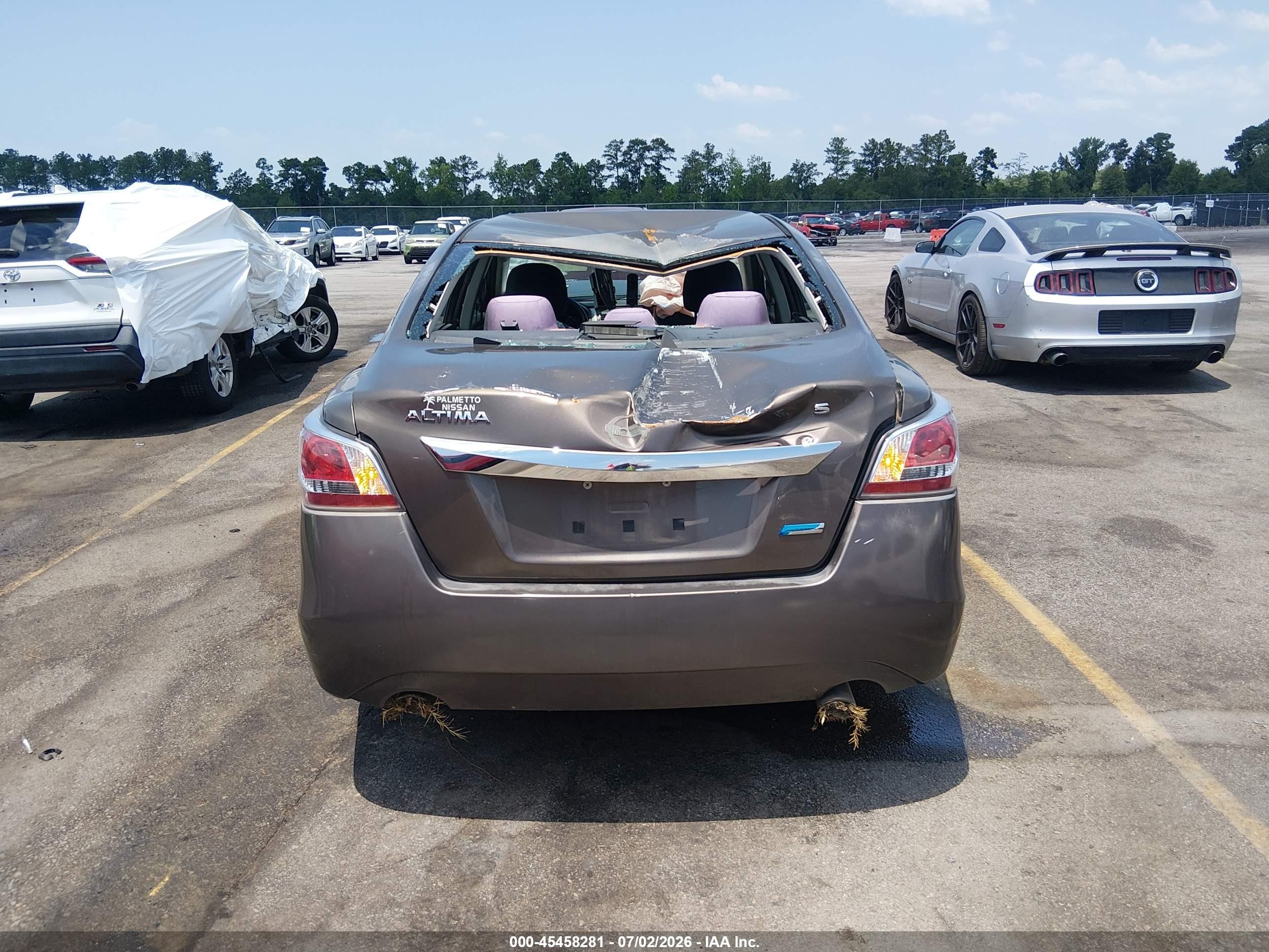 2014 Nissan Altima 2.5 S Brown vin: 1N4AL3AP6EC131311