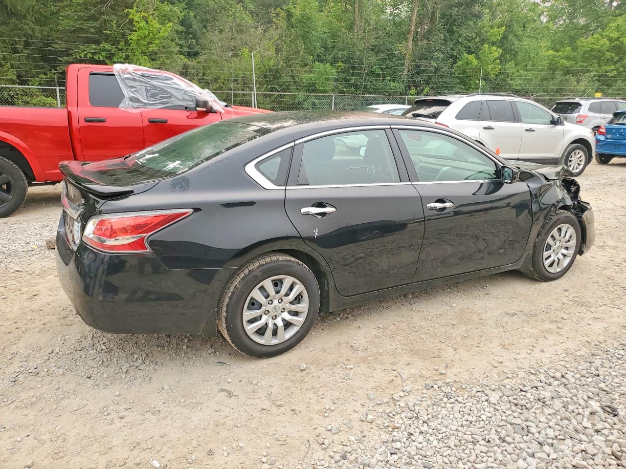 2014 Nissan Altima 2.5 S Black vin: 1N4AL3AP6EC131891