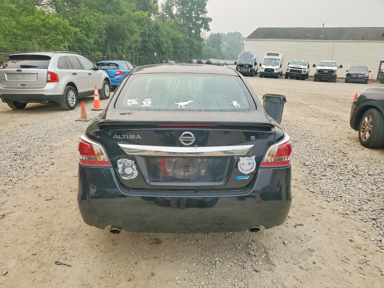 2014 Nissan Altima 2.5 S Black vin: 1N4AL3AP6EC131891