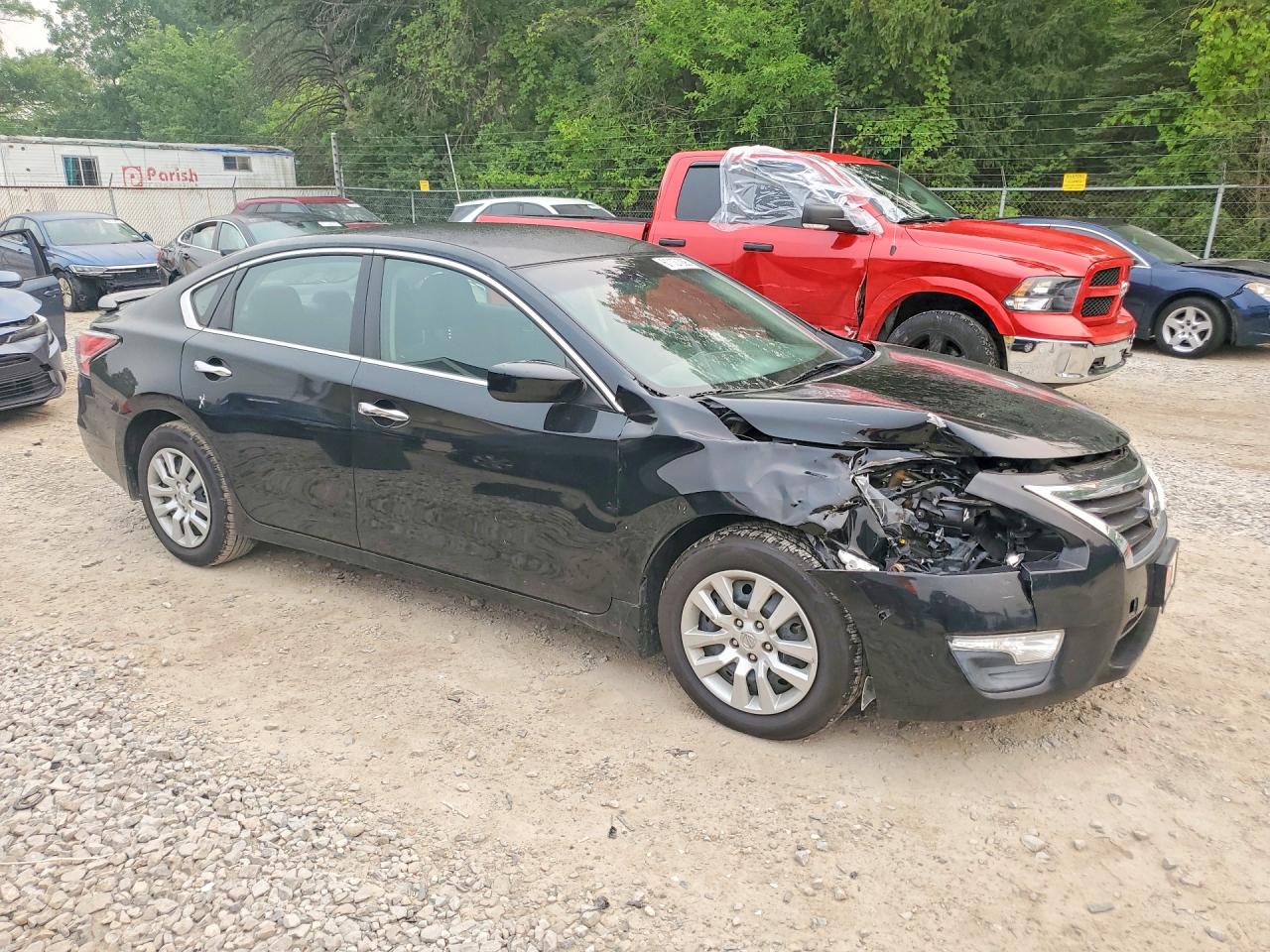 2014 Nissan Altima 2.5 S Black vin: 1N4AL3AP6EC131891