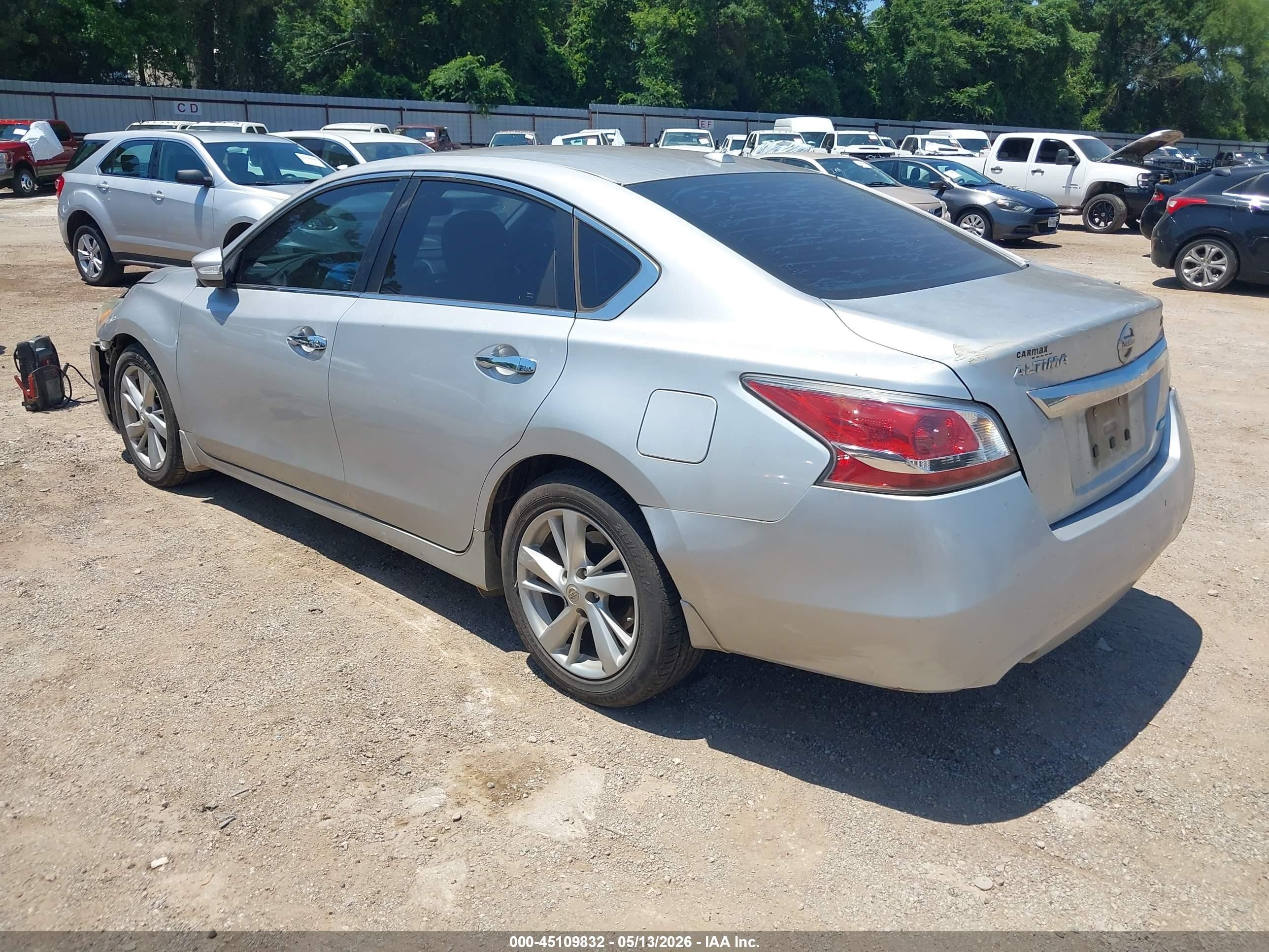 2014 Nissan Altima 2.5 Sv Silver vin: 1N4AL3AP6EC133169
