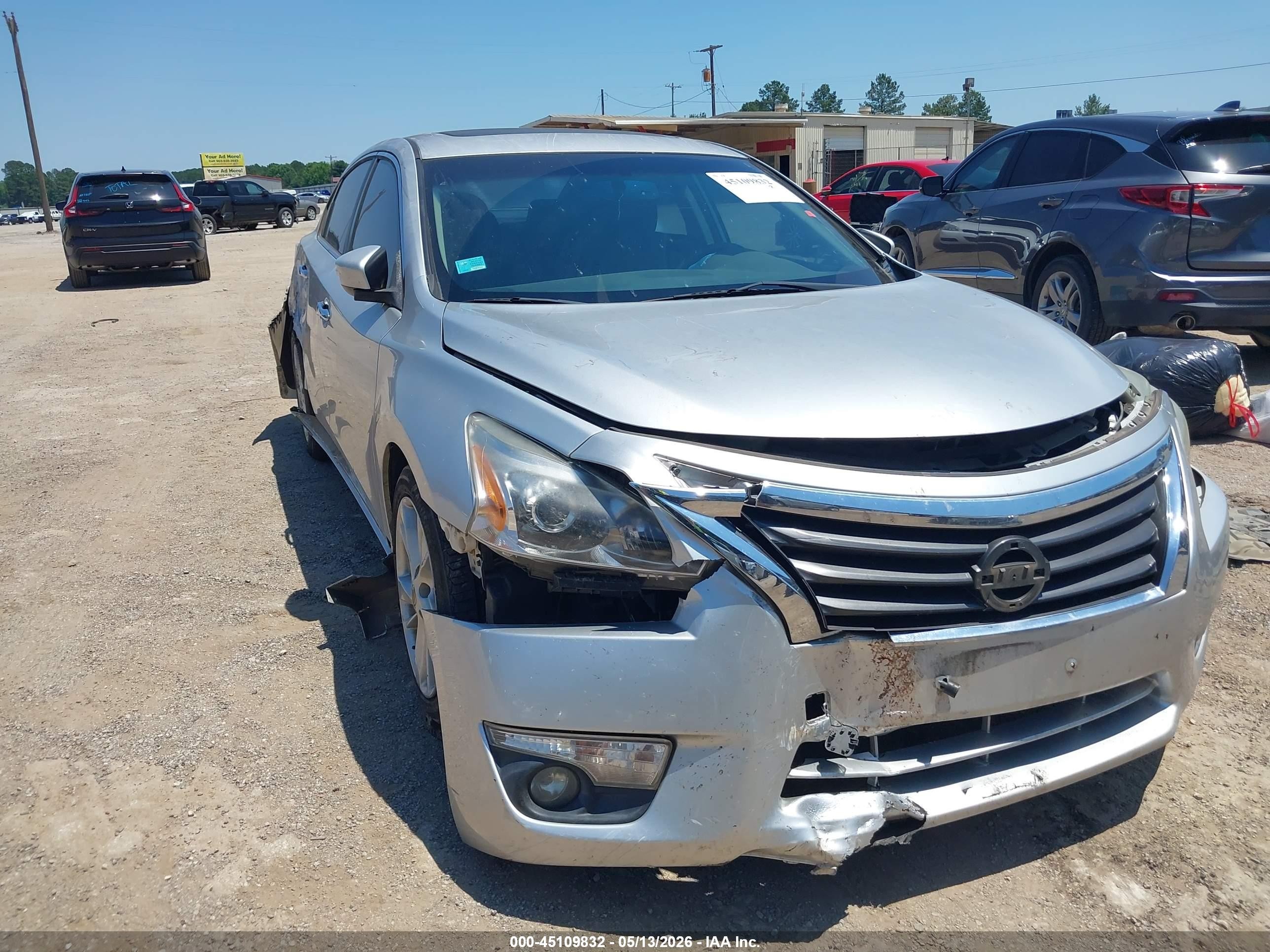 2014 Nissan Altima 2.5 Sv Silver vin: 1N4AL3AP6EC133169