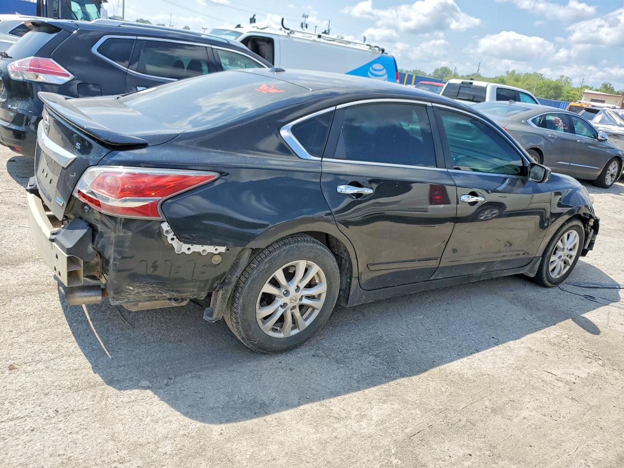 2014 Nissan Altima 2.5 S Black vin: 1N4AL3AP6EC138517