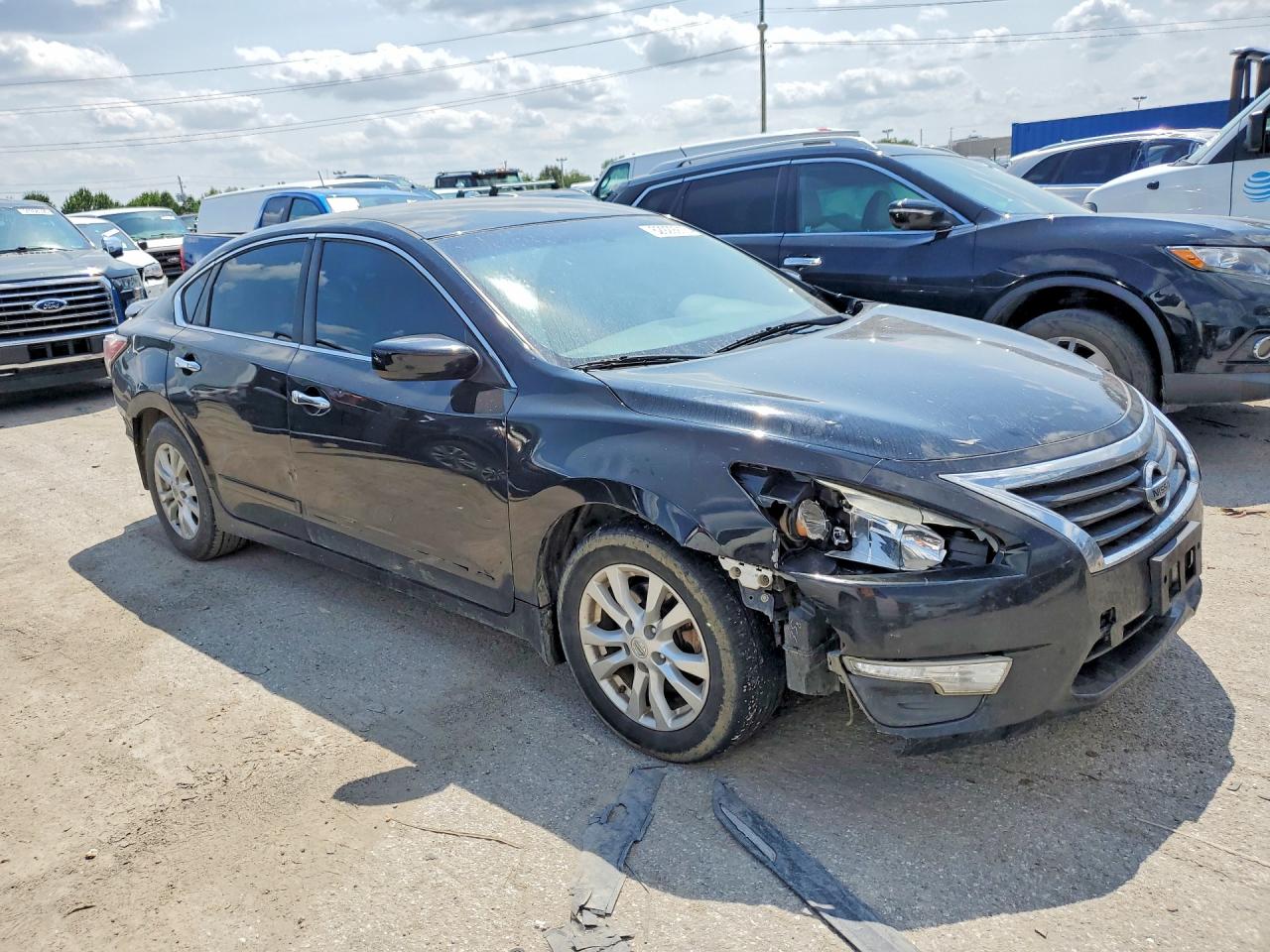 2014 Nissan Altima 2.5 S Black vin: 1N4AL3AP6EC138517