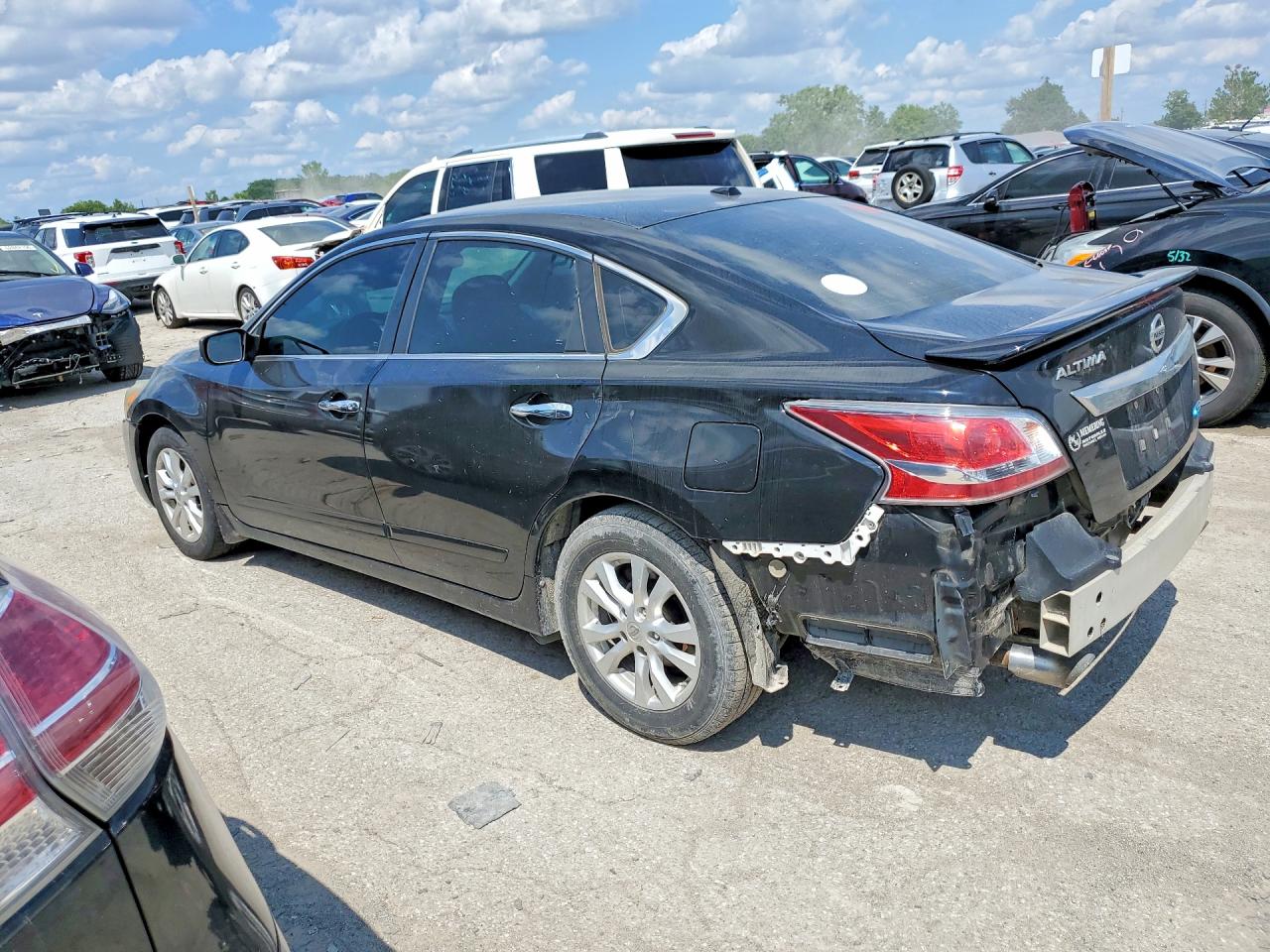 2014 Nissan Altima 2.5 S Black vin: 1N4AL3AP6EC138517