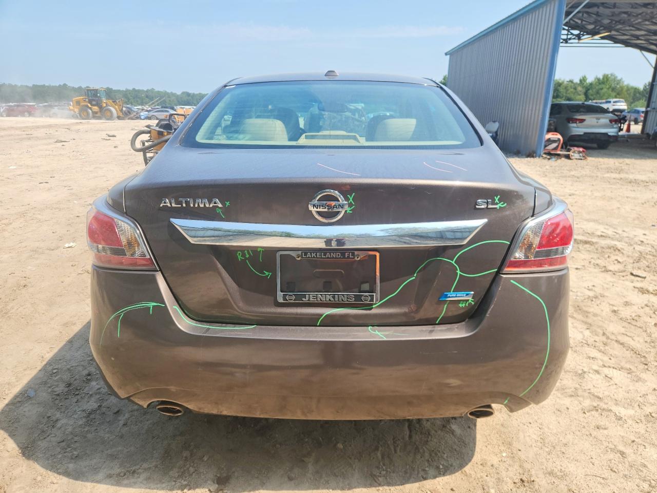 2014 Nissan Altima 2.5 Sl Brown vin: 1N4AL3AP6EC147735
