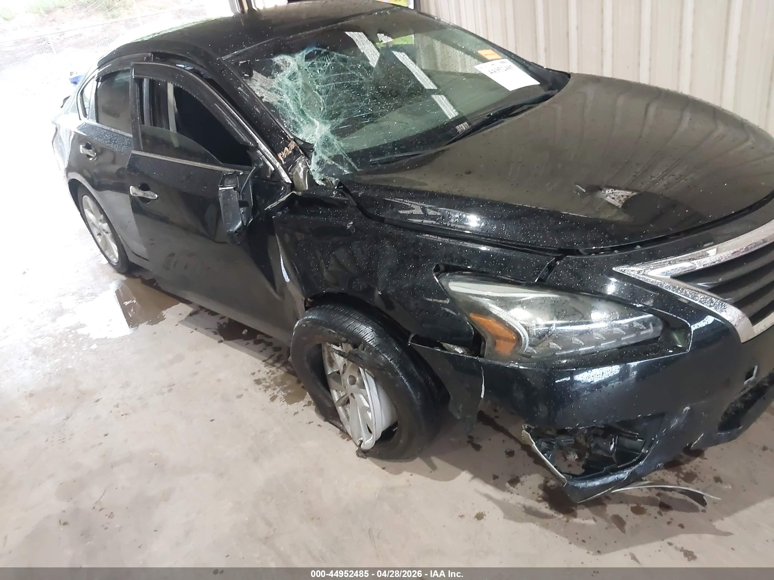 2014 Nissan Altima 2.5 Sv Black vin: 1N4AL3AP6EC148027