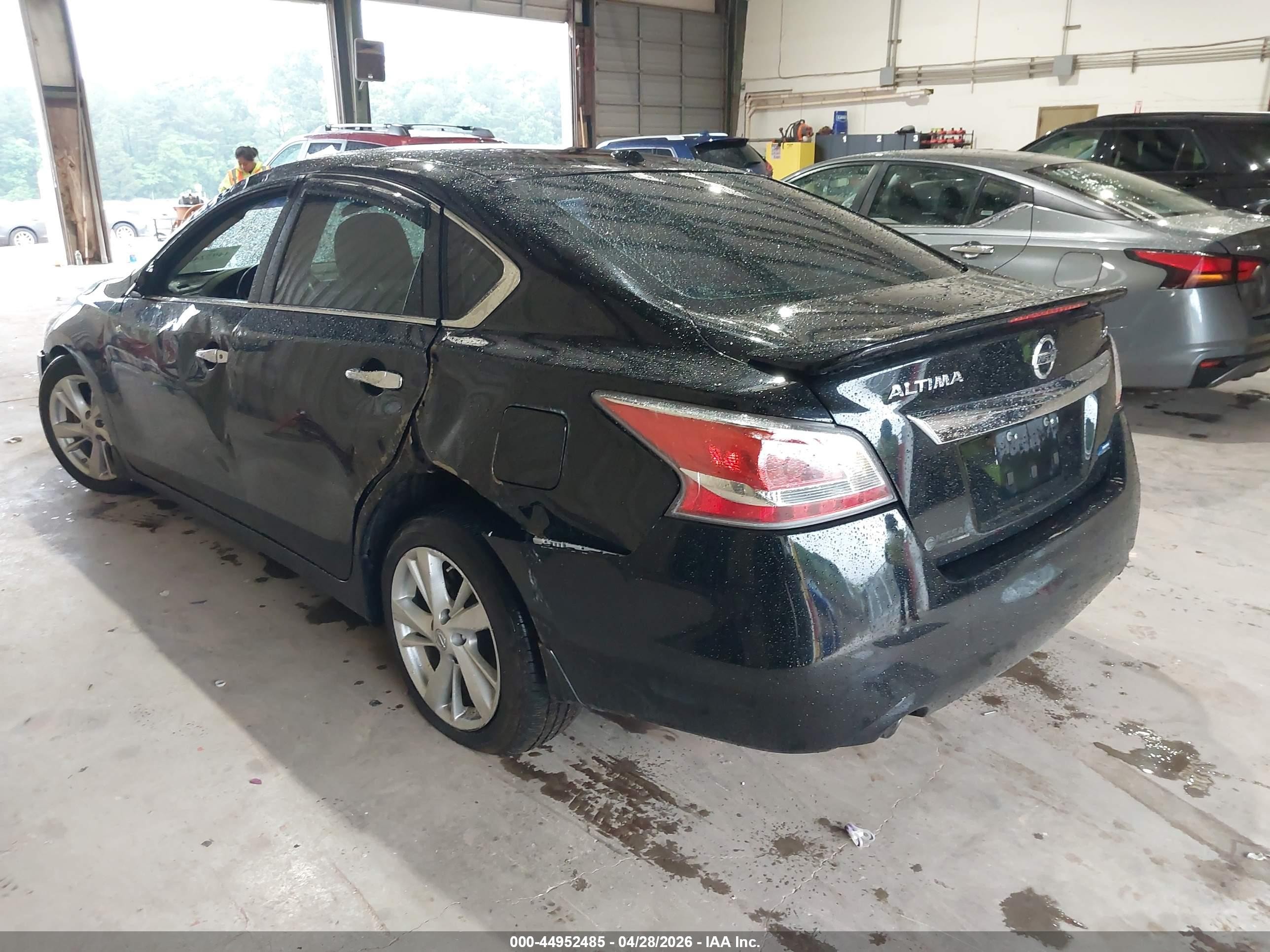 2014 Nissan Altima 2.5 Sv Black vin: 1N4AL3AP6EC148027