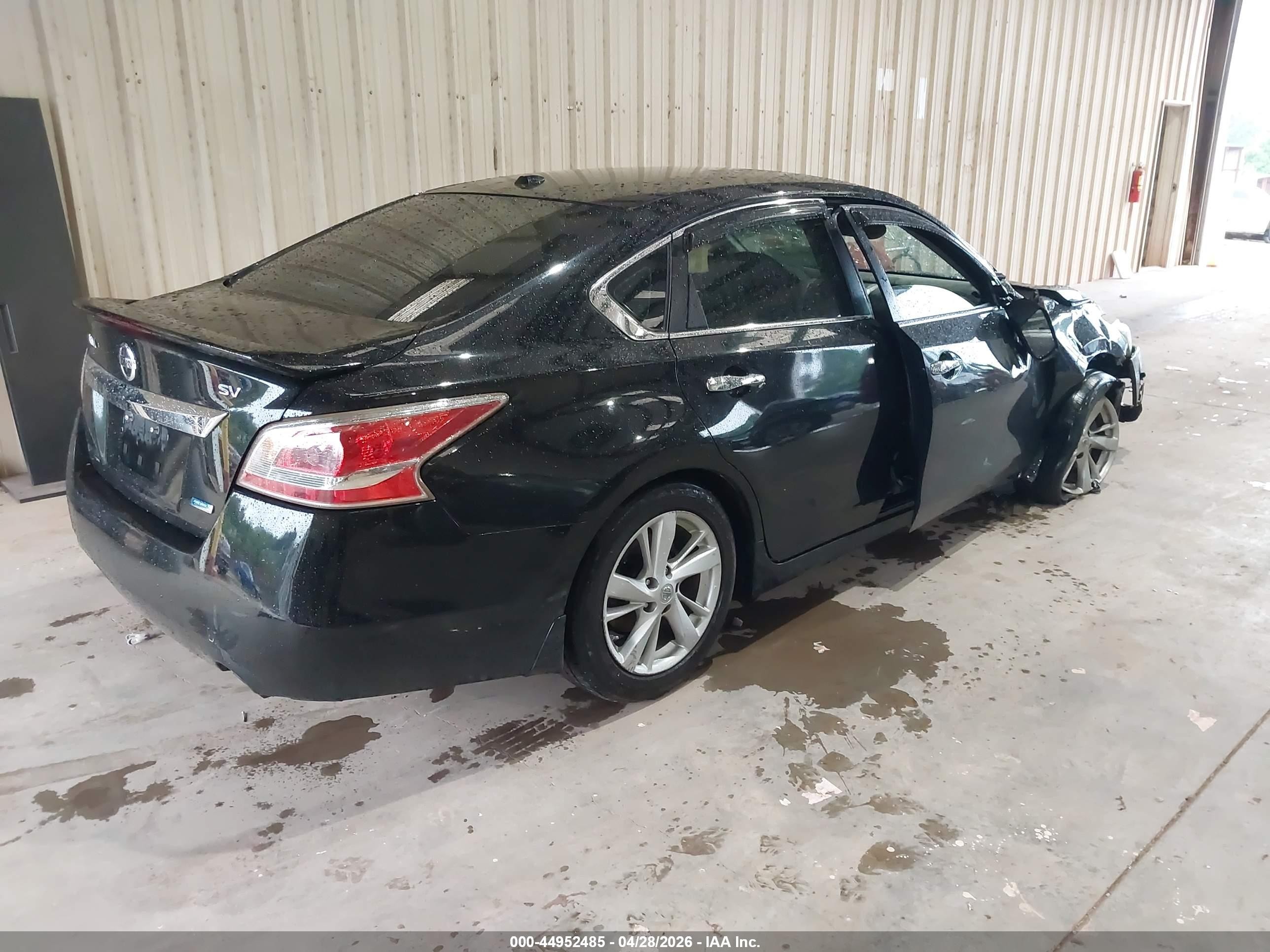 2014 Nissan Altima 2.5 Sv Black vin: 1N4AL3AP6EC148027