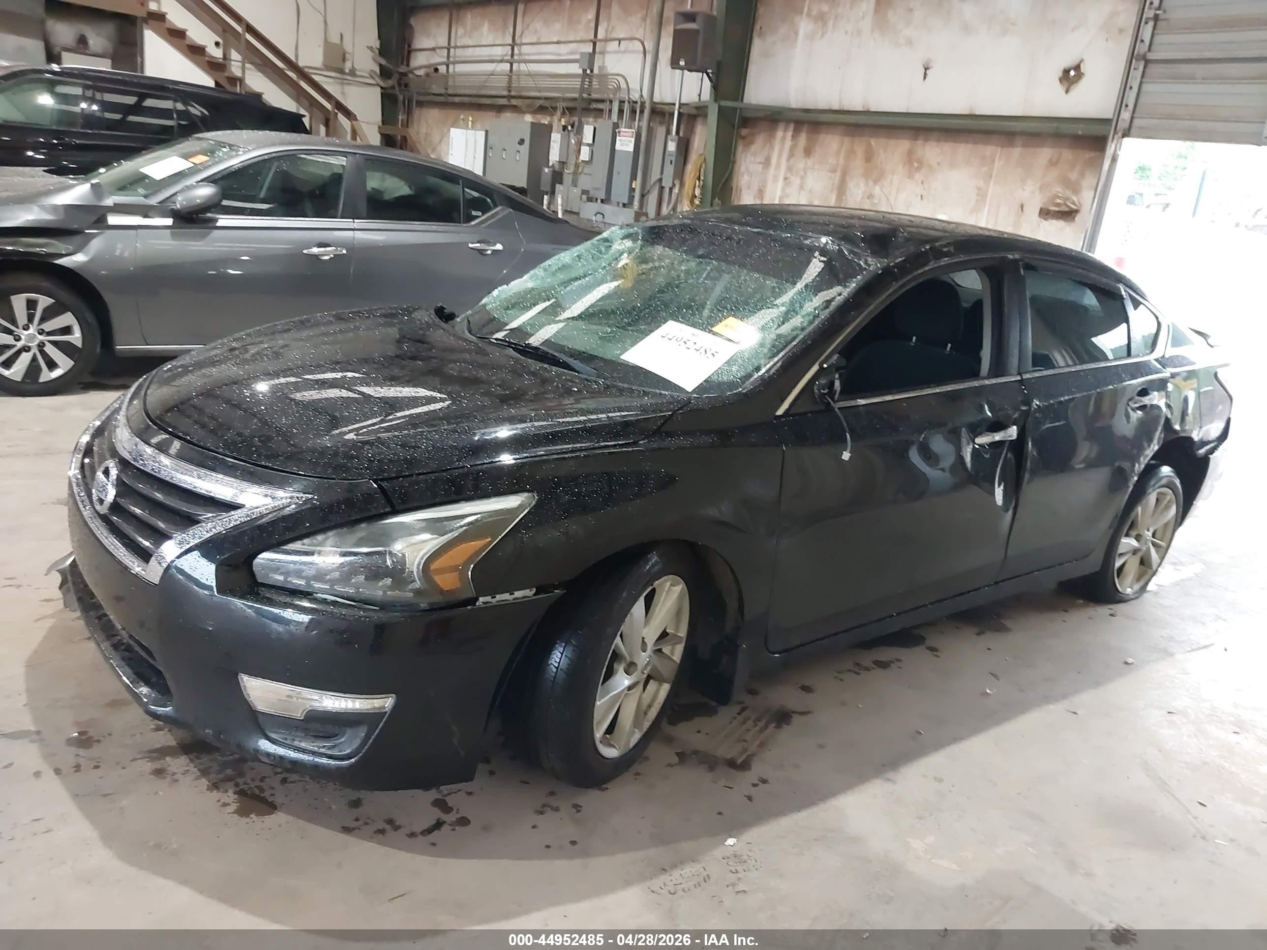2014 Nissan Altima 2.5 Sv Black vin: 1N4AL3AP6EC148027