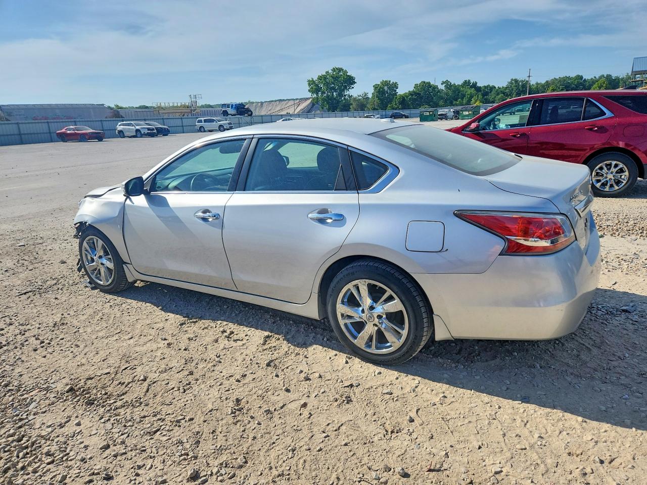 2014 Nissan Altima 2.5 Sv Silver vin: 1N4AL3AP6EC151588