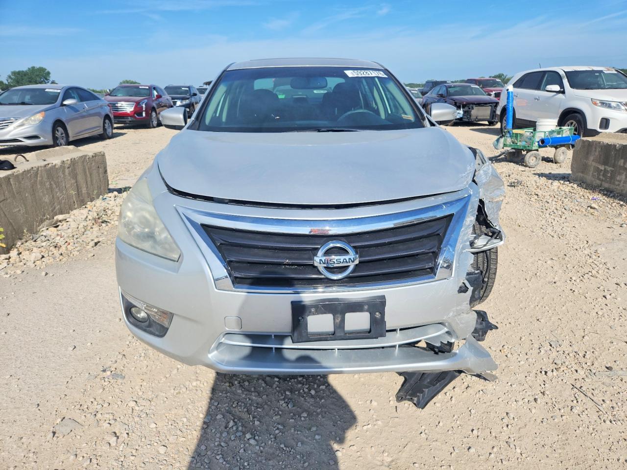 2014 Nissan Altima 2.5 Sv Silver vin: 1N4AL3AP6EC151588