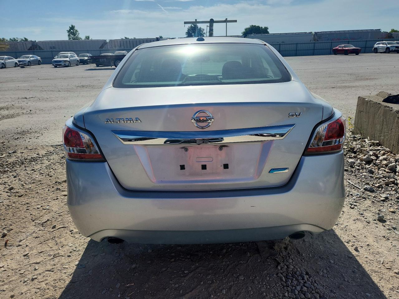 2014 Nissan Altima 2.5 Sv Silver vin: 1N4AL3AP6EC151588