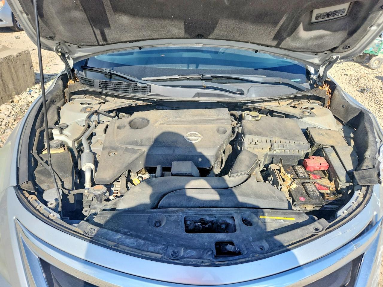 2014 Nissan Altima 2.5 Sv Silver vin: 1N4AL3AP6EC151588