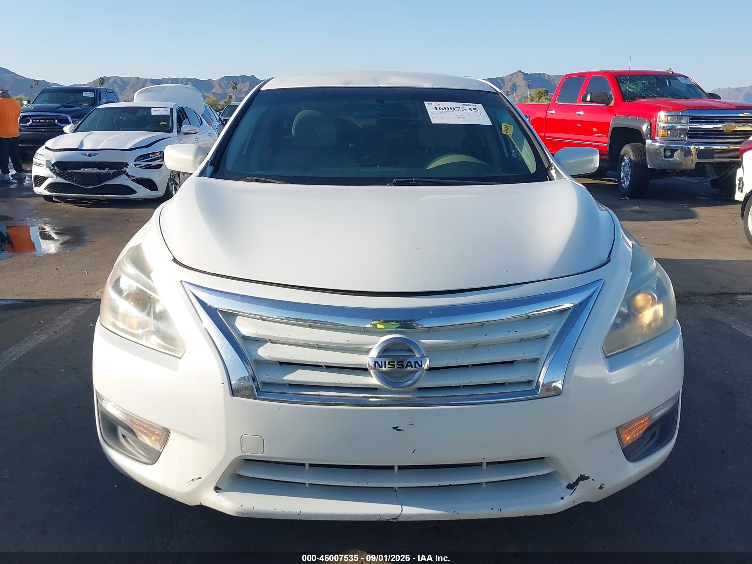 2014 Nissan Altima 2.5 Sv Белый vin: 1N4AL3AP6EC155219