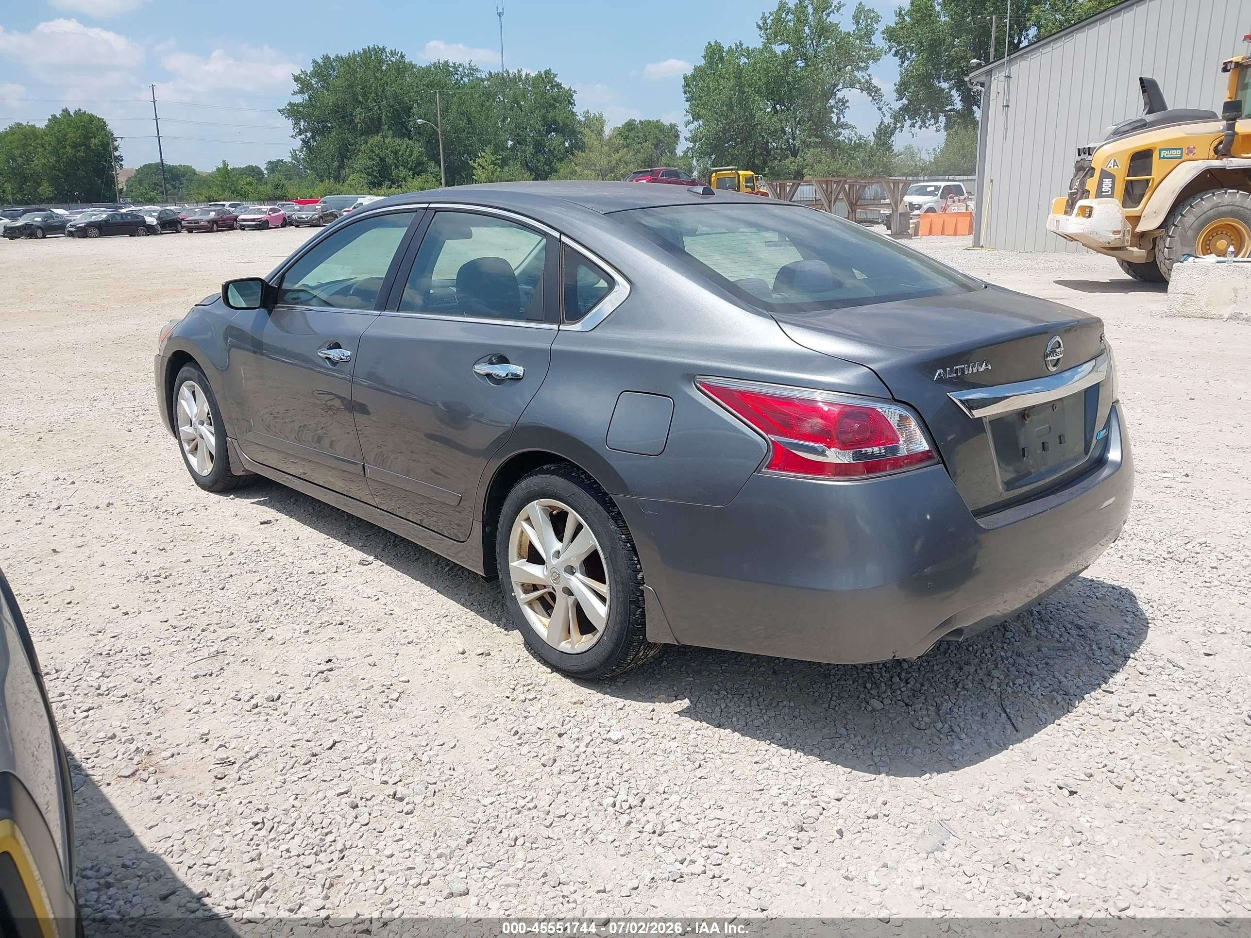 2014 Nissan Altima 2.5 Sv Gray vin: 1N4AL3AP6EC155446